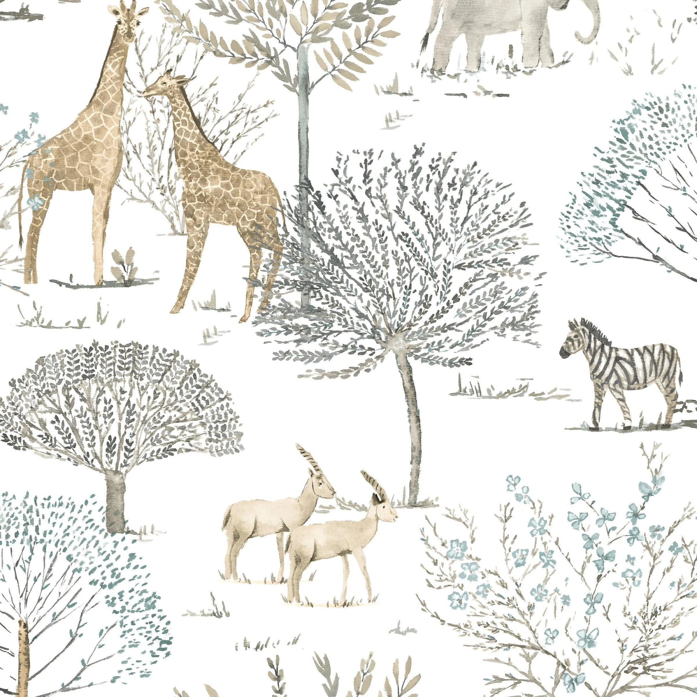 On the Savanna Wallpaper // Neutral