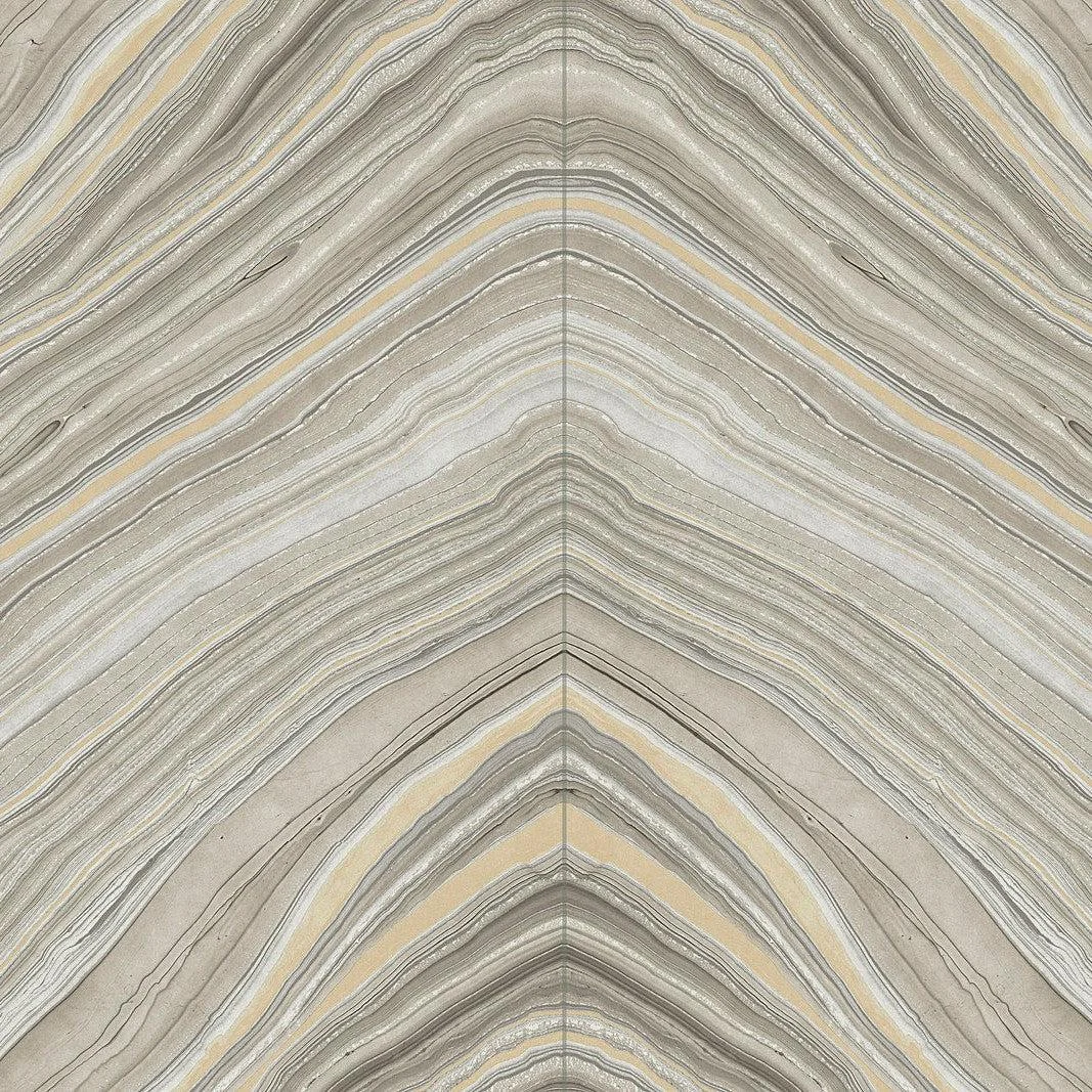 Onyx Strata Wallpaper // Taupe