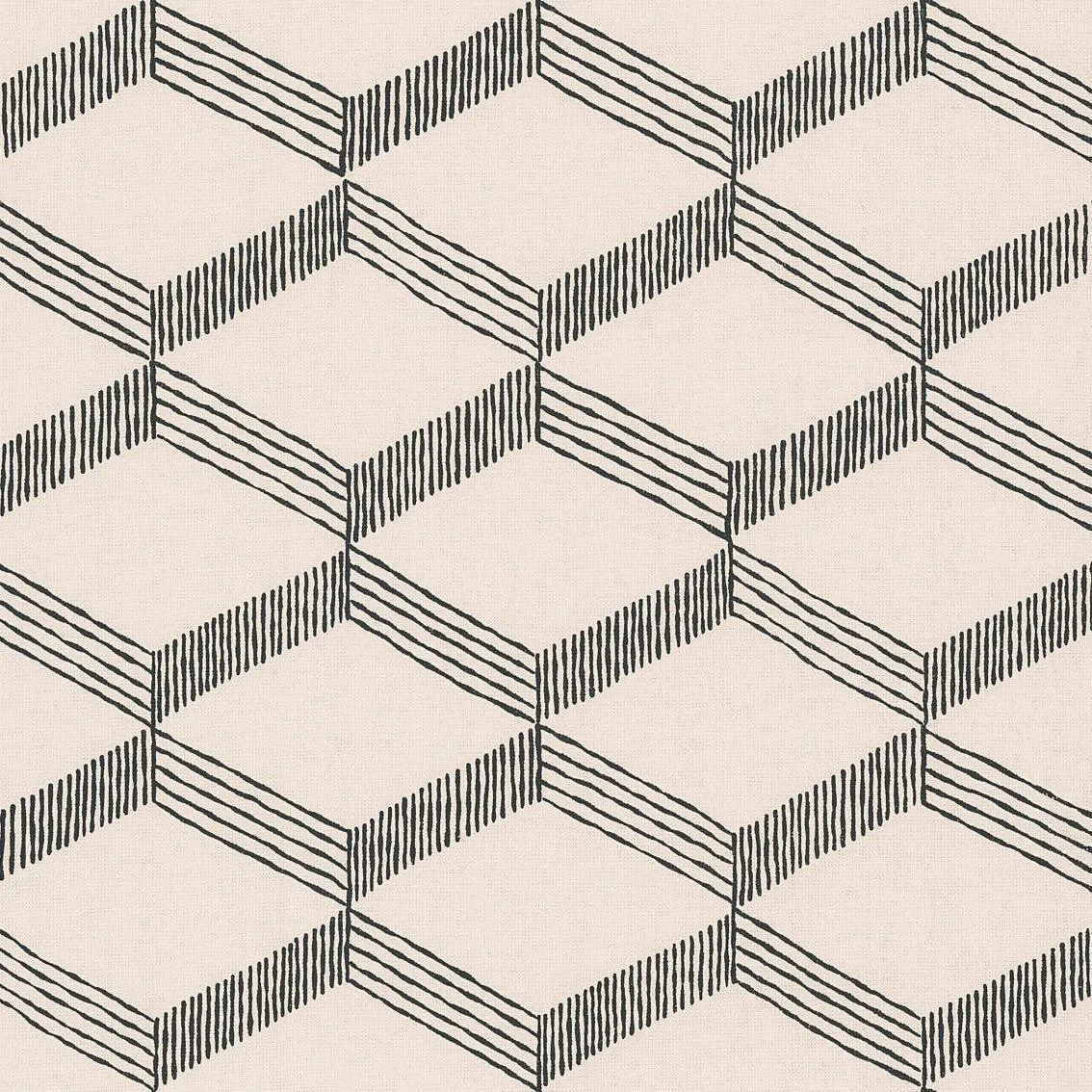 Palisades Paperweave Wallpaper // Beige & Black