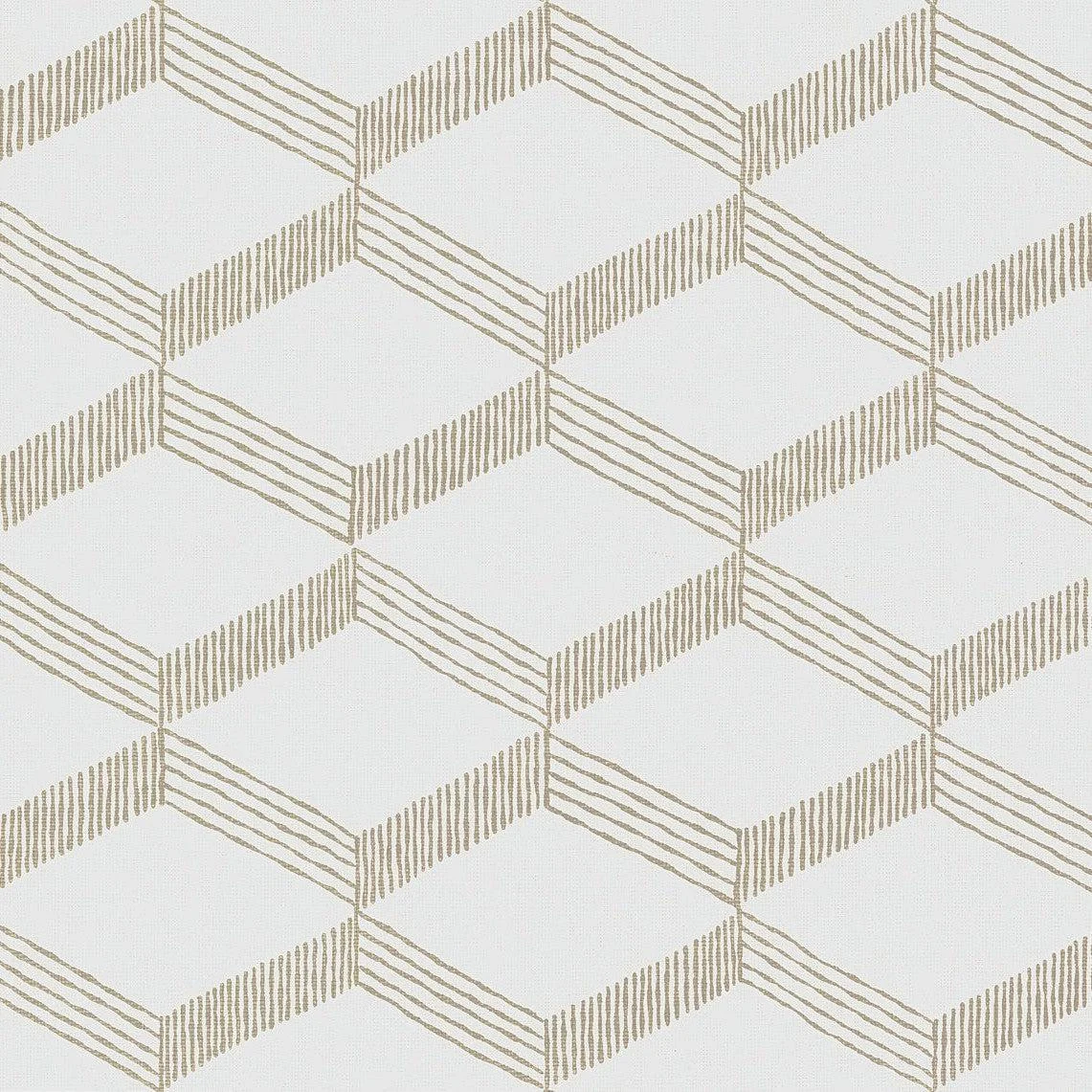 Palisades Paperweave Wallpaper // Beige & White