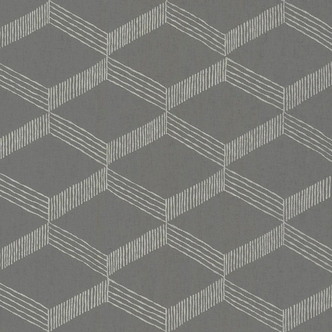 Palisades Paperweave Wallpaper // Grey & White