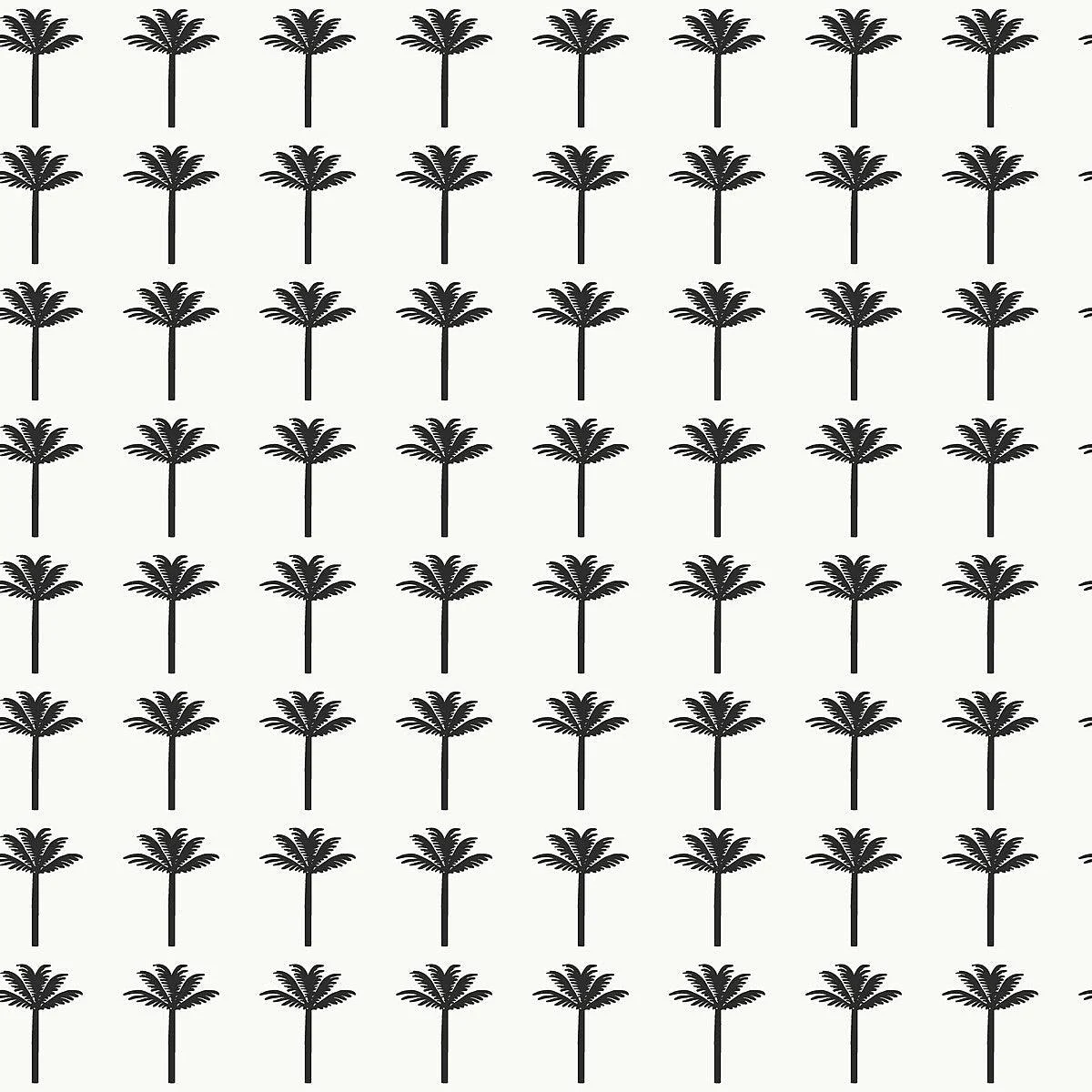 Palm Bay Wallpaper // Black