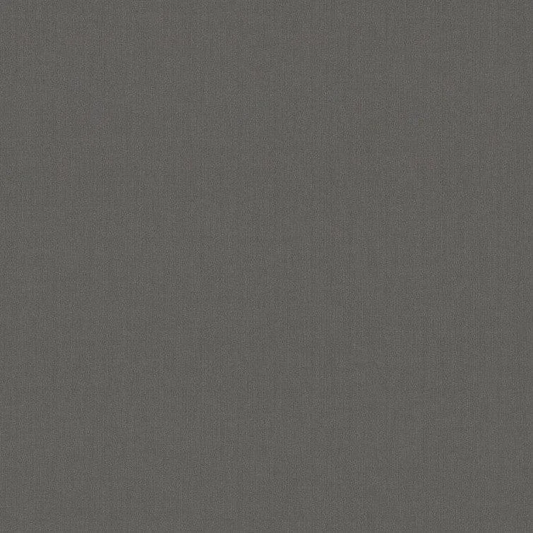 Panama Weave Wallpaper // Charcoal Metallic