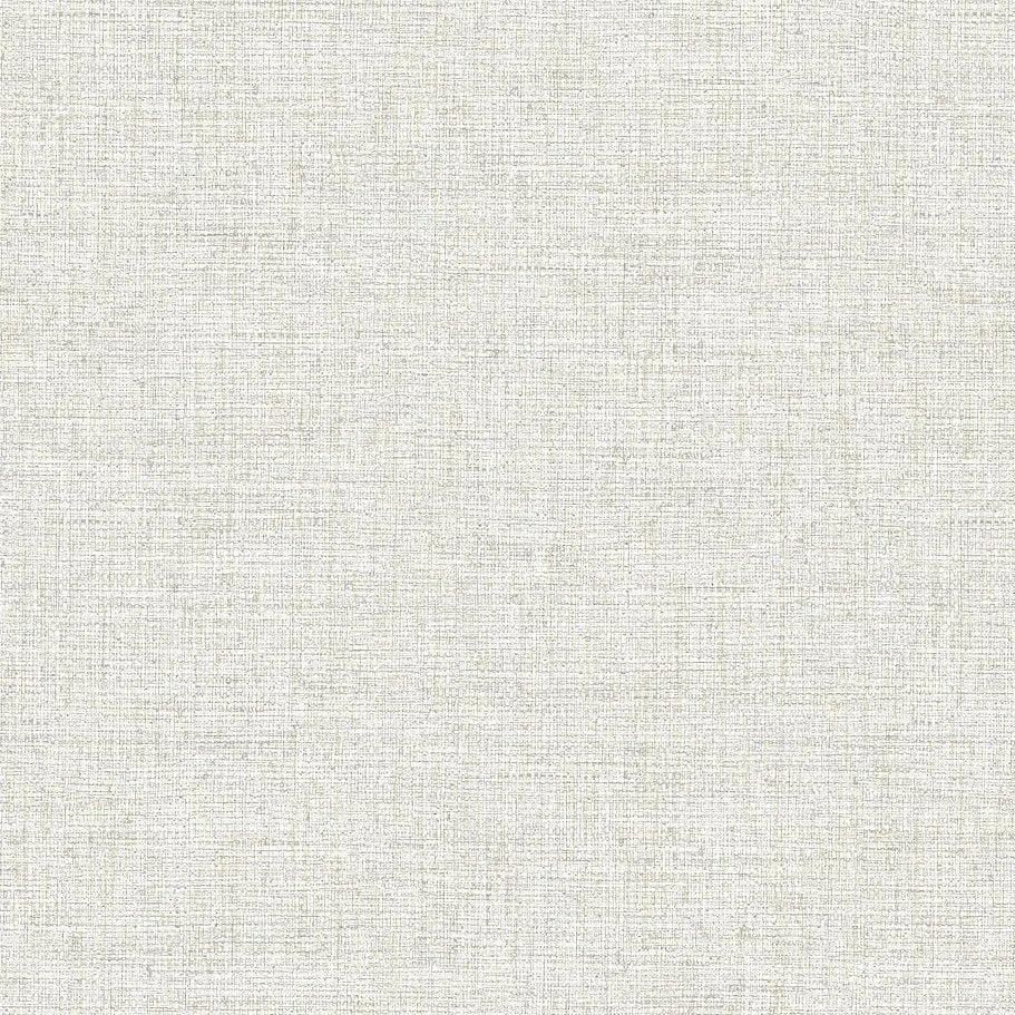 Papyrus Weave Peel & Stick Wallpaper // White