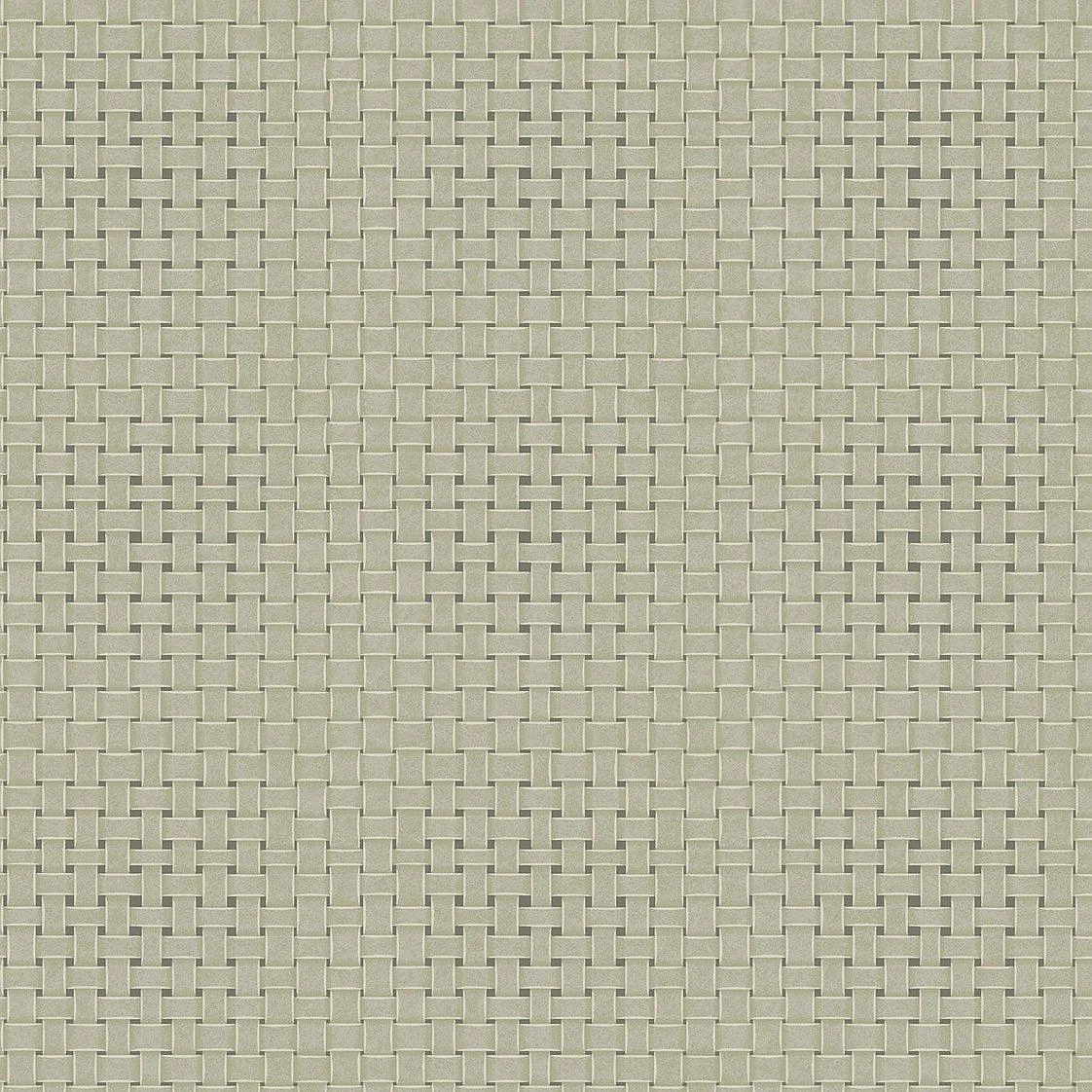 Paradise Island Weave Wallpaper // Green