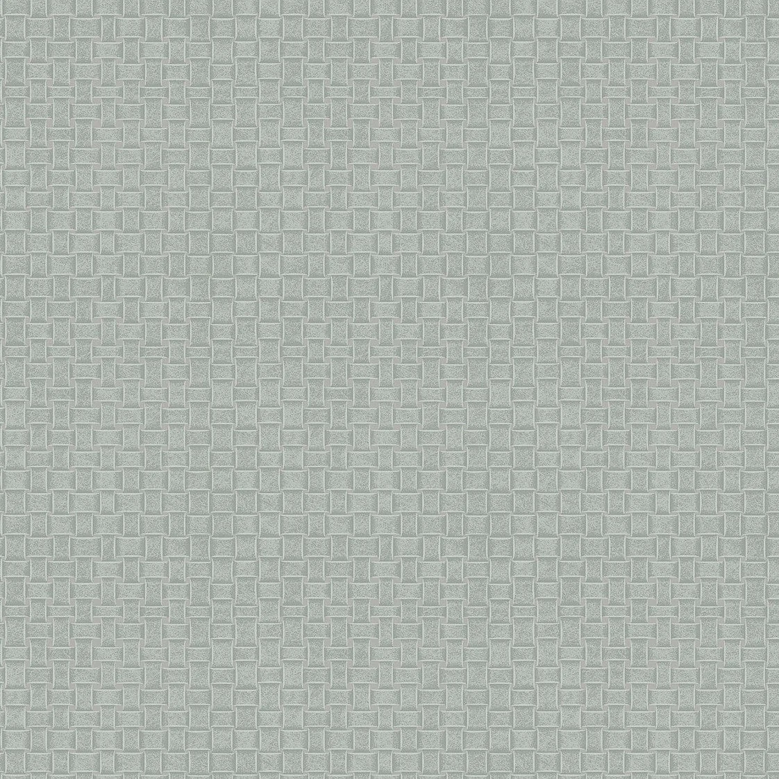 Paradise Island Weave Wallpaper // Grey