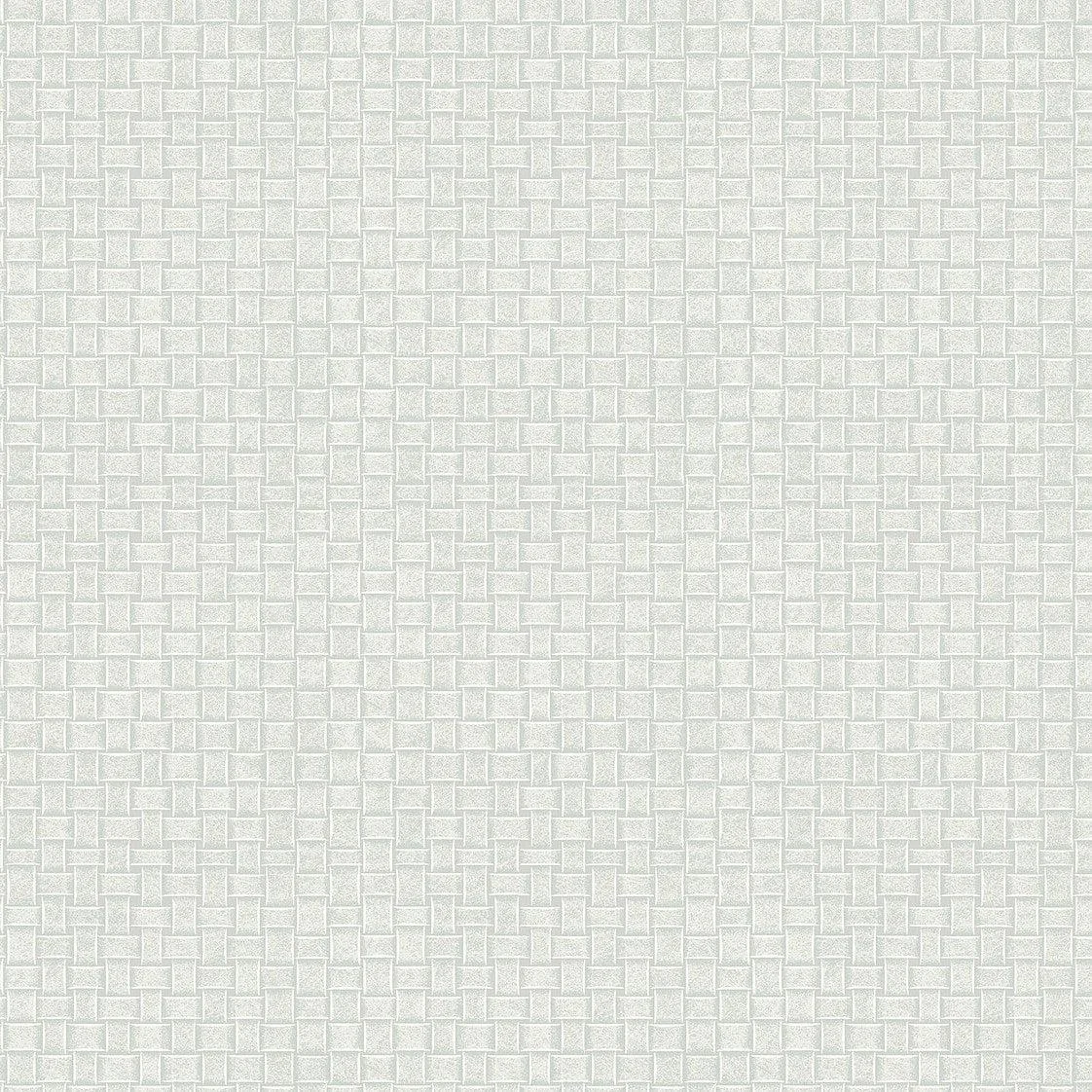 Paradise Island Weave Wallpaper // Light Grey