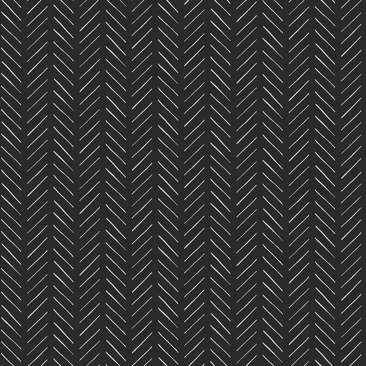 Pick Up Sticks Wallpaper // Black