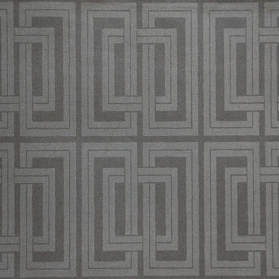 Quad Wallpaper // Grey & Charcoal