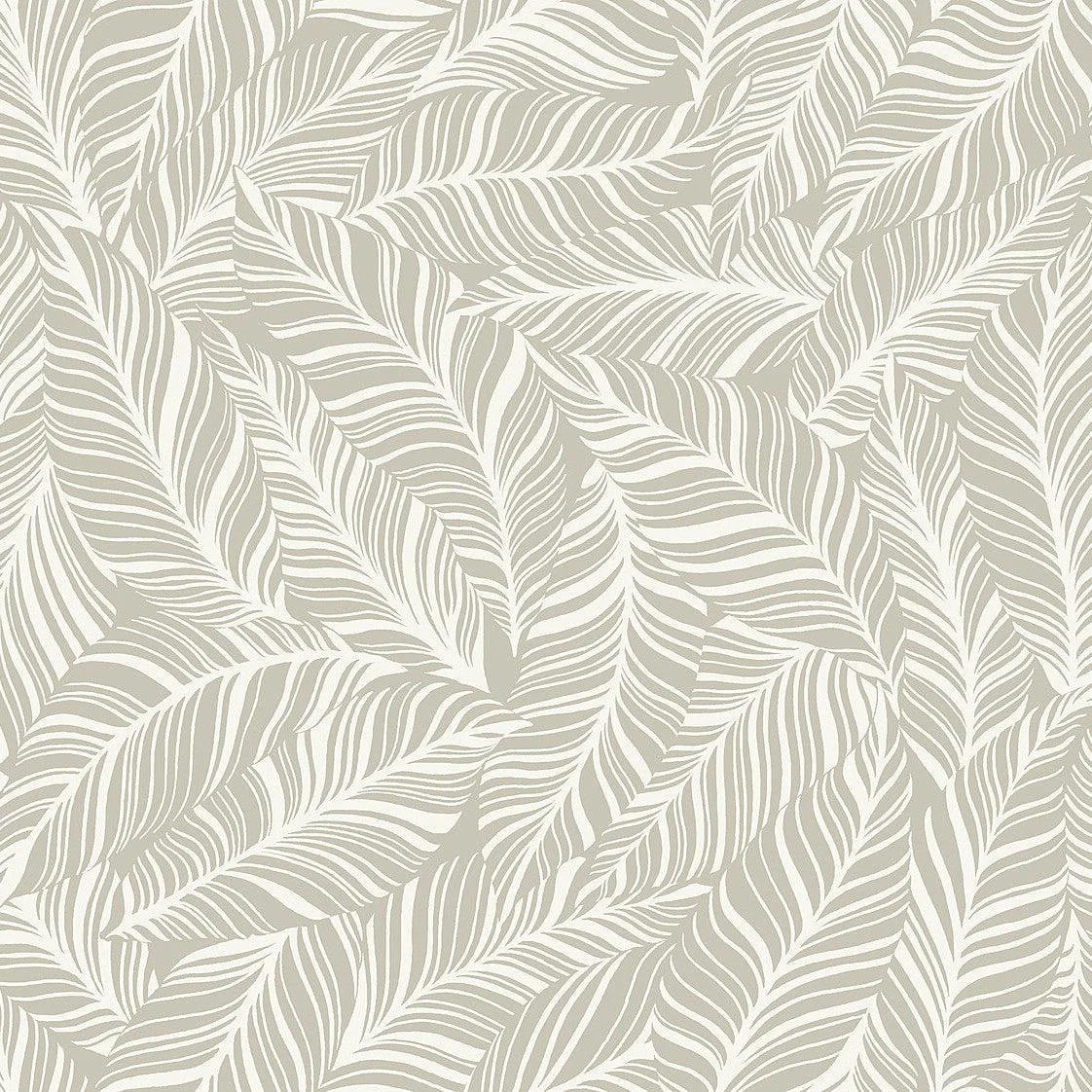 Rainforest Canopy Wallpaper // Cream