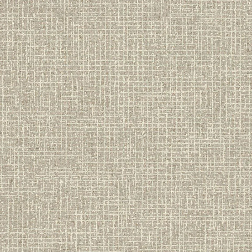 Randing Weave Wallpaper // Light Brown Metallic