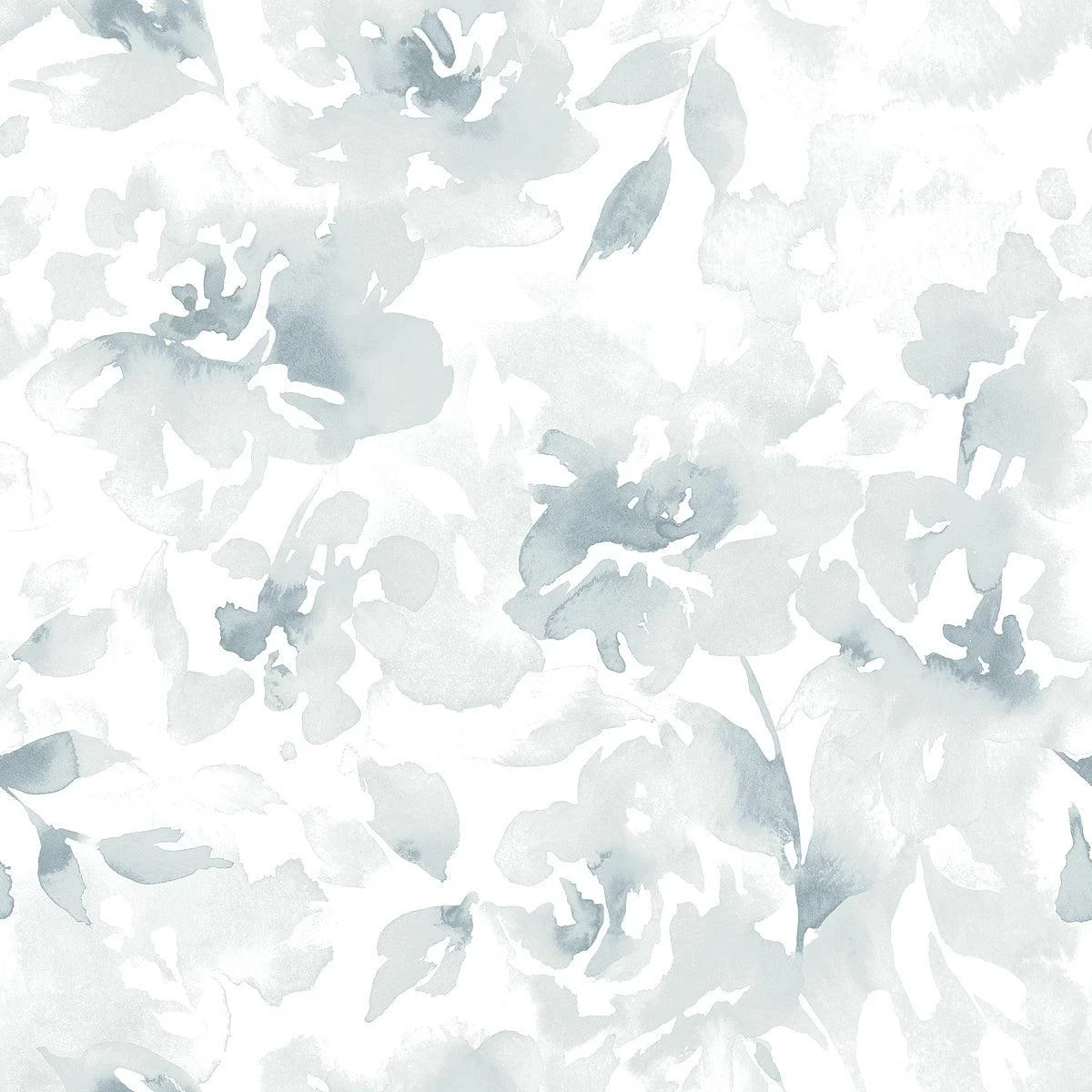 Renewed Floral Wallpaper // Blue