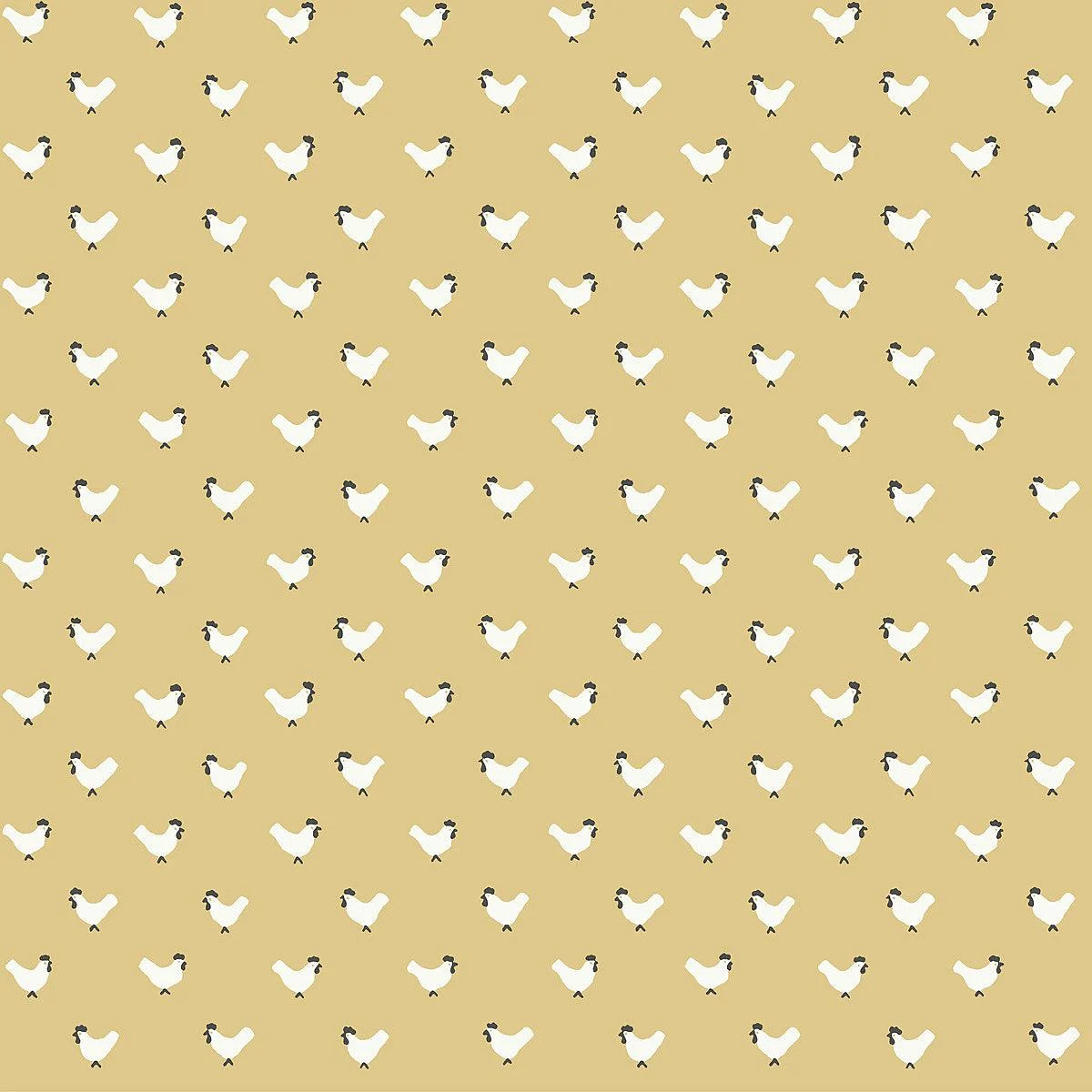 Roost Wallpaper // Yellow