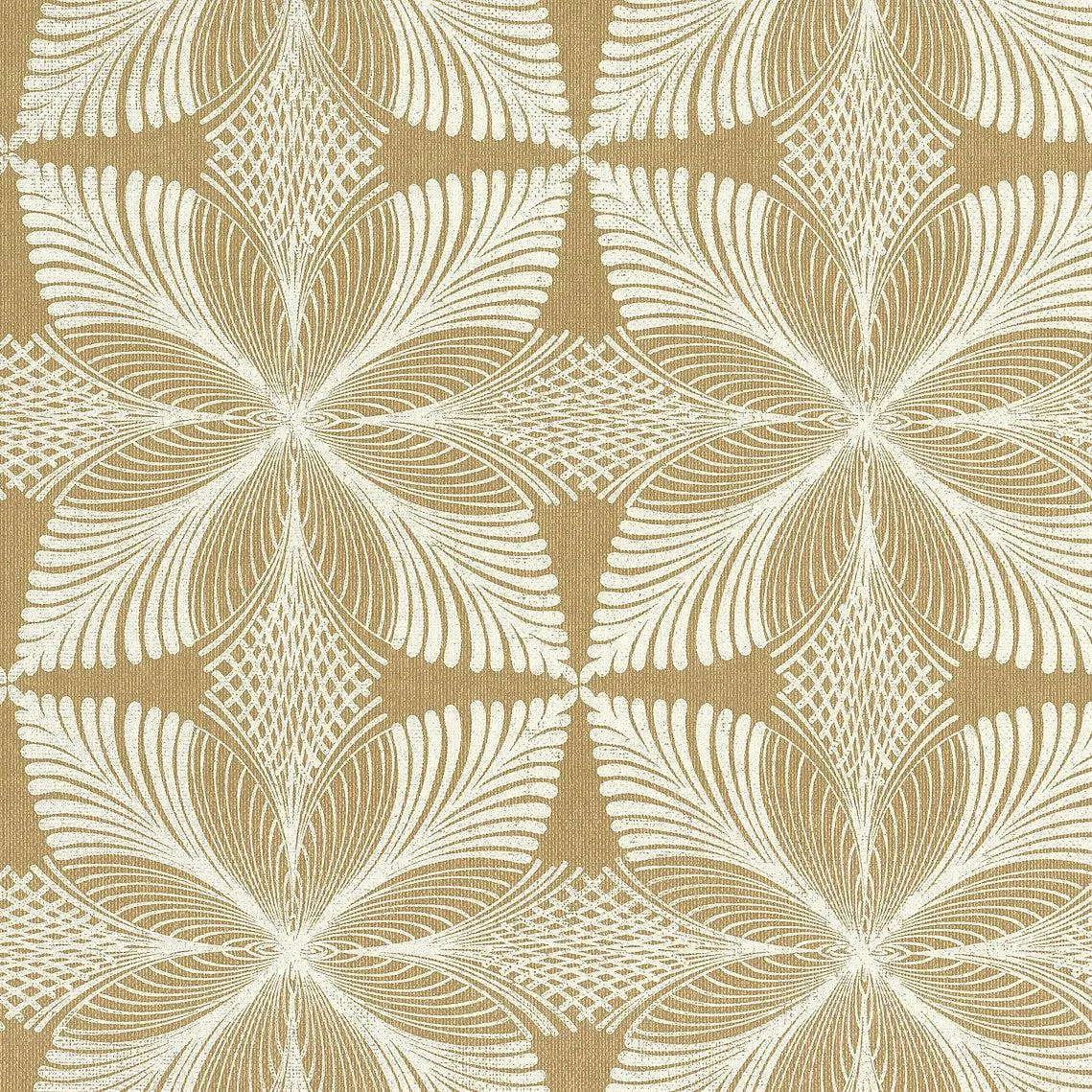 Roulettes Wallpaper // Gold