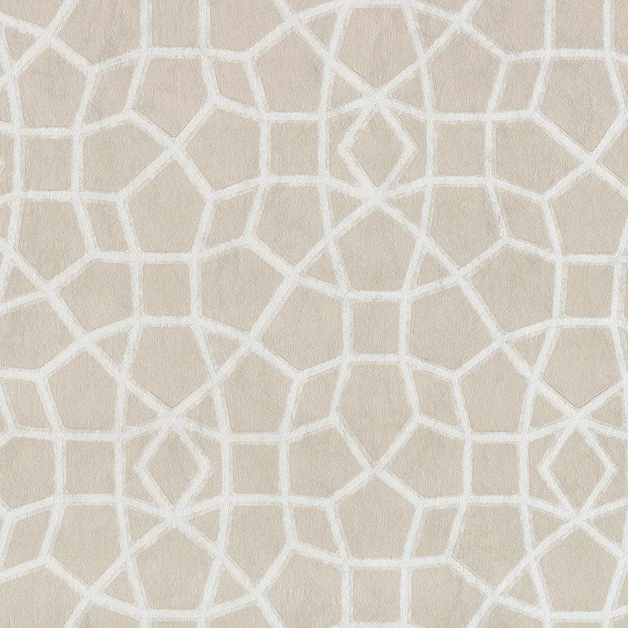 Sculptural Web Wallpaper // Beige