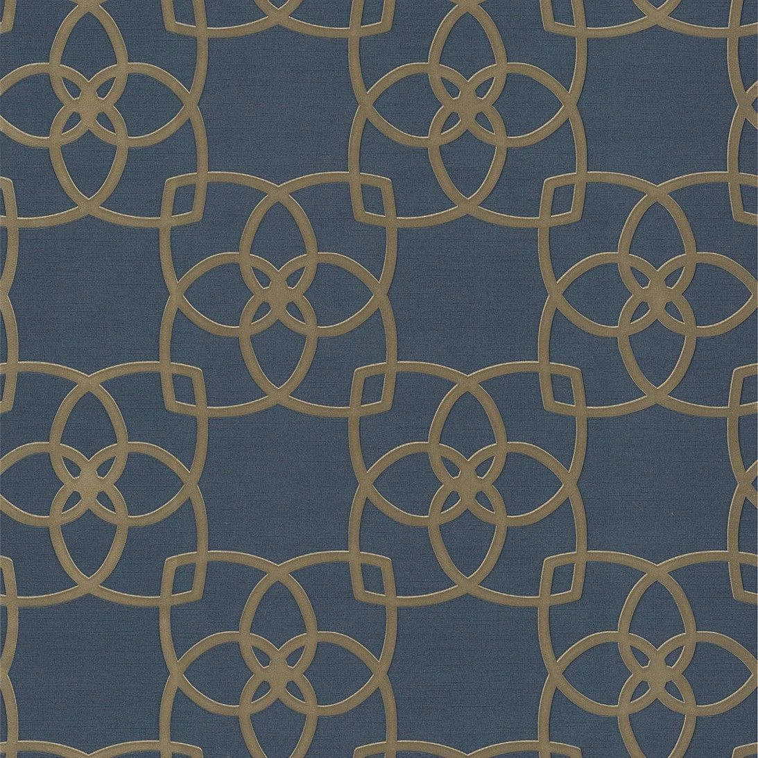 Serendipity Wallpaper // Navy