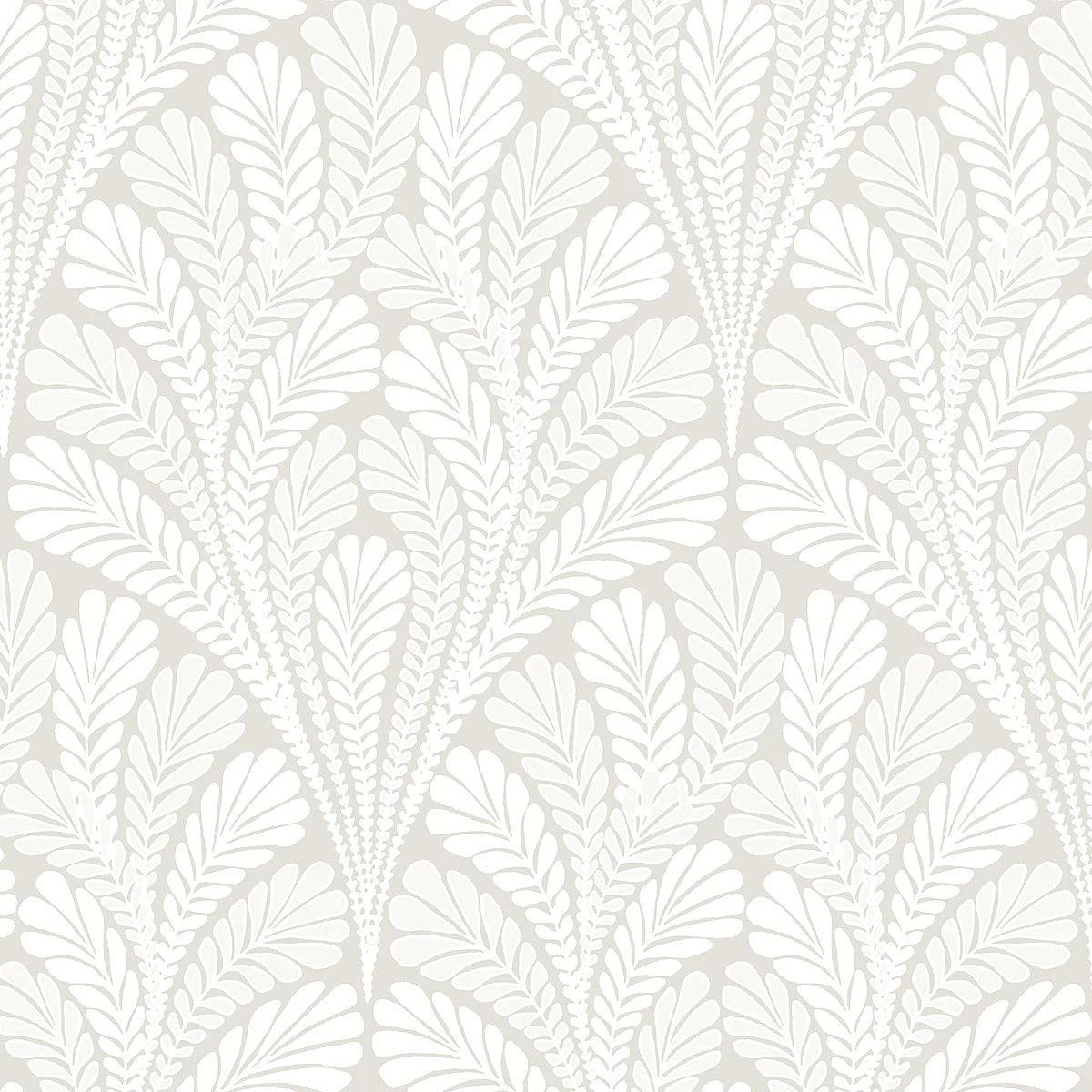 Shell Damask Wallpaper // Cream & Pearl