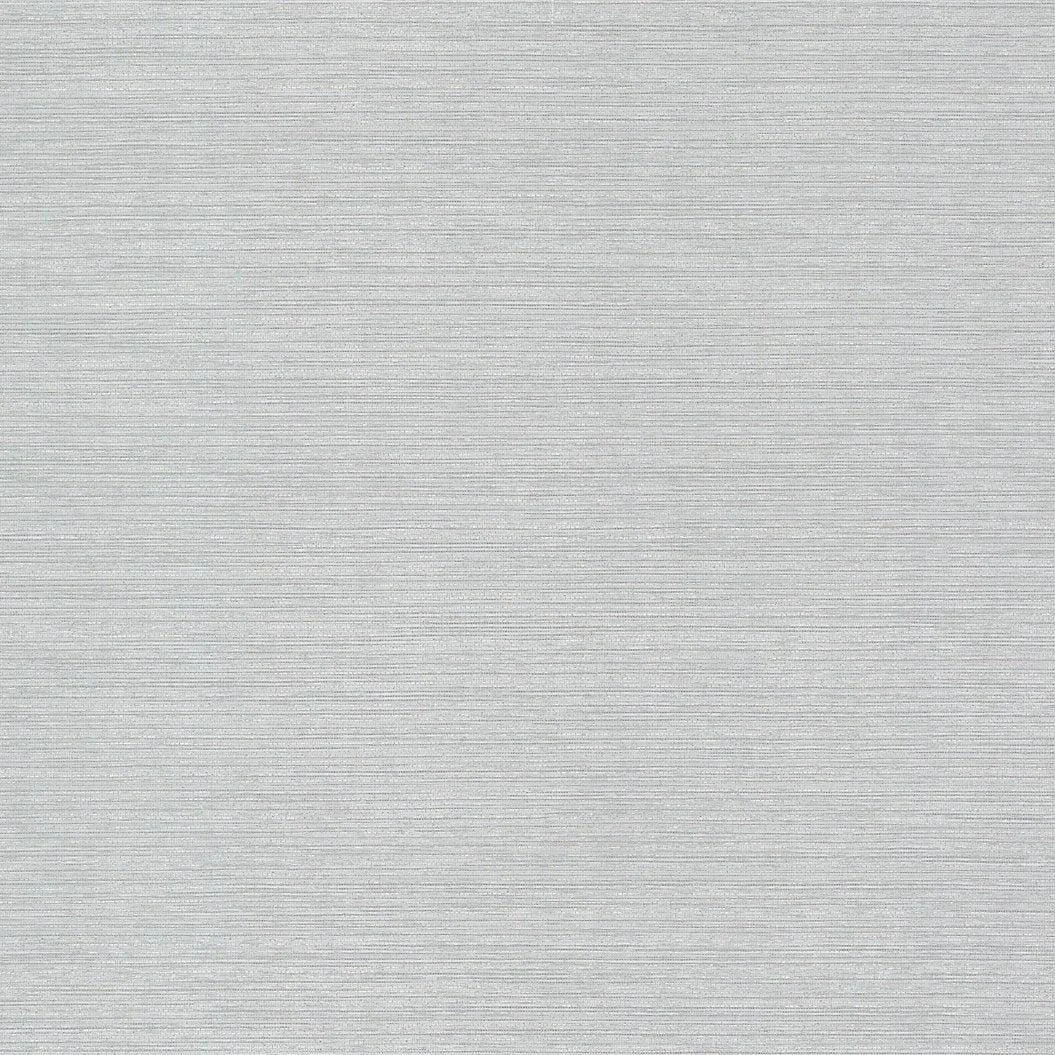 Shining Sisal Grasscloth Wallpaper // Silver Metallic