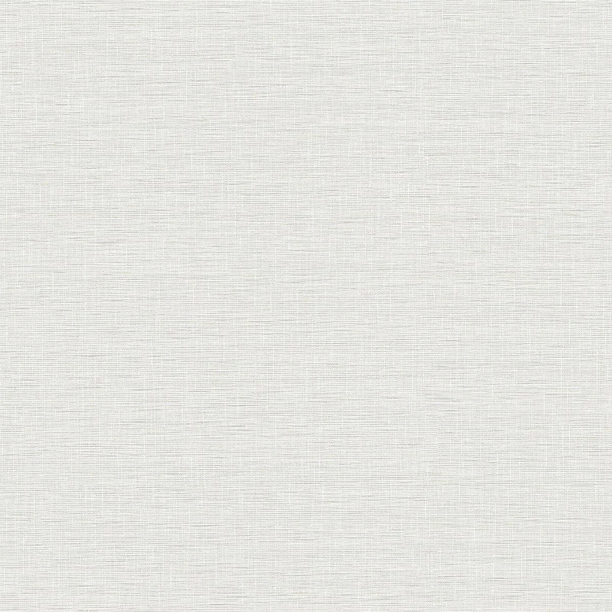 Silk Linen Weave Wallpaper // White