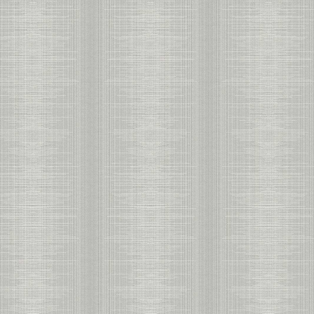 Silk Weave Stripe Wallpaper // Grey