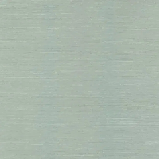 Sisal Twill Color Grasscloth Wallpaper // Aquamarine