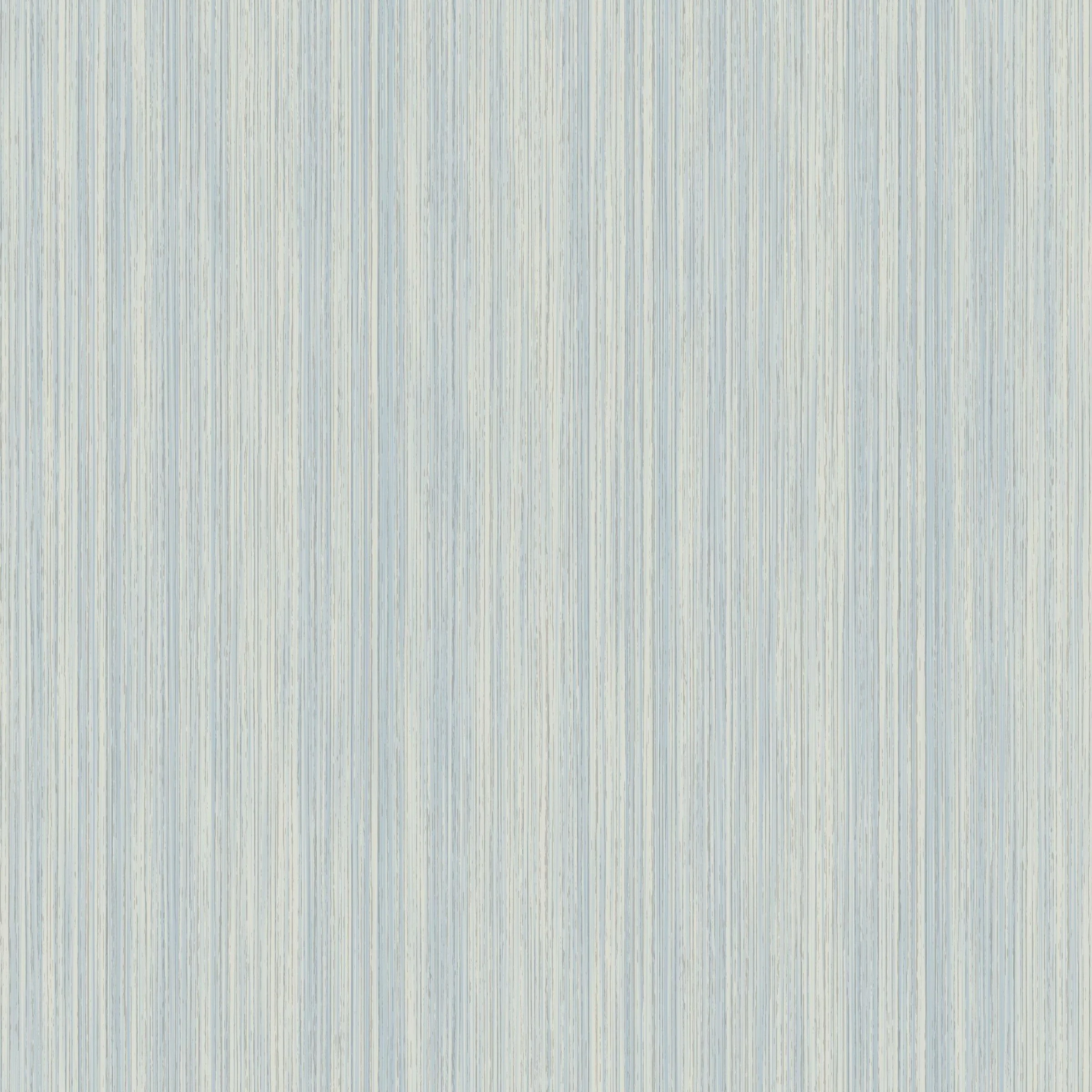 Soft Cascade Wallpaper // Blue & Silver