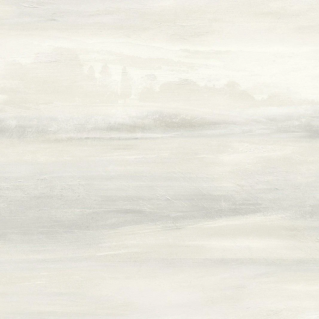Soothing Mists Scenic Wallpaper // White