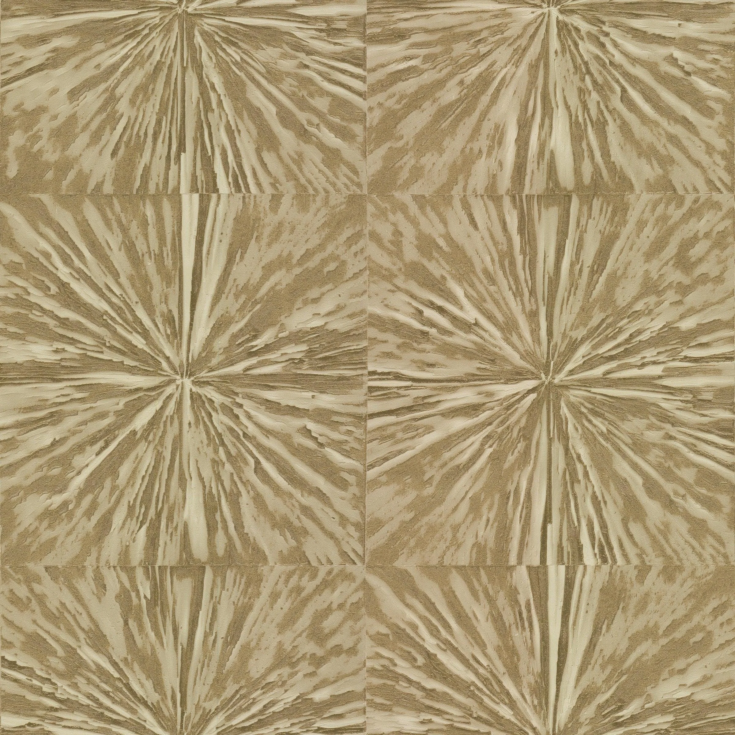 Squareburst Wallpaper // Gold