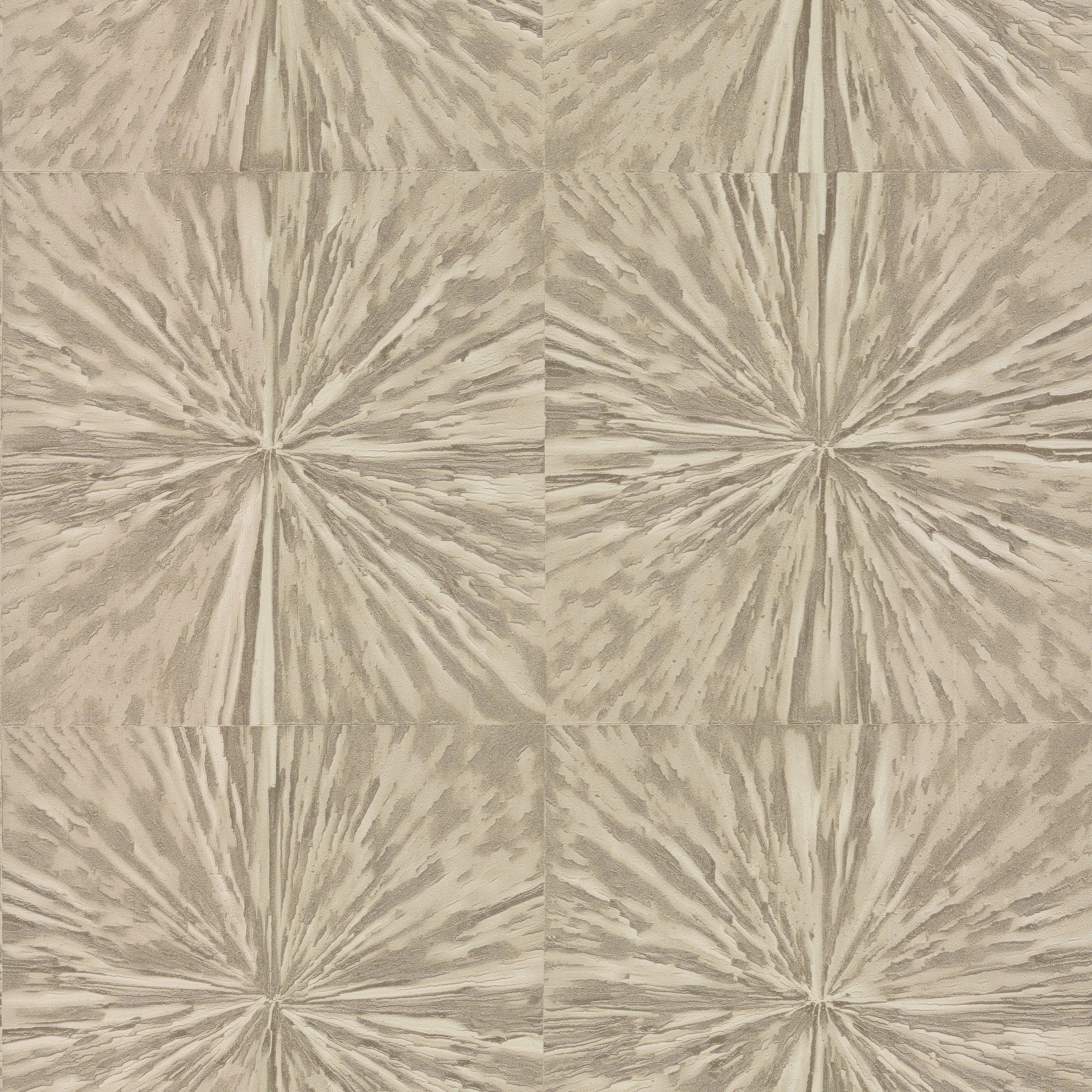 Squareburst Wallpaper // Light Yellow