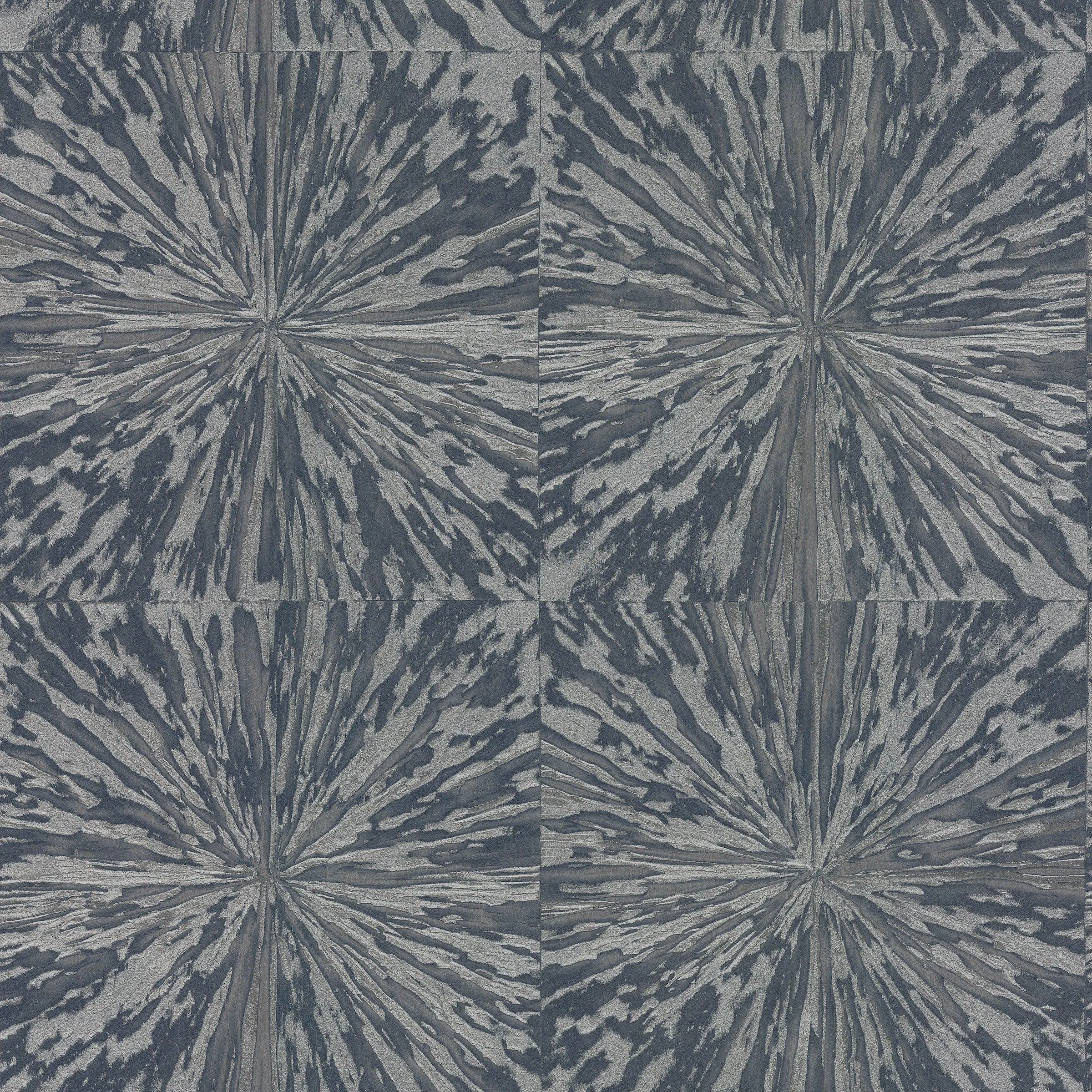 Squareburst Wallpaper // Navy