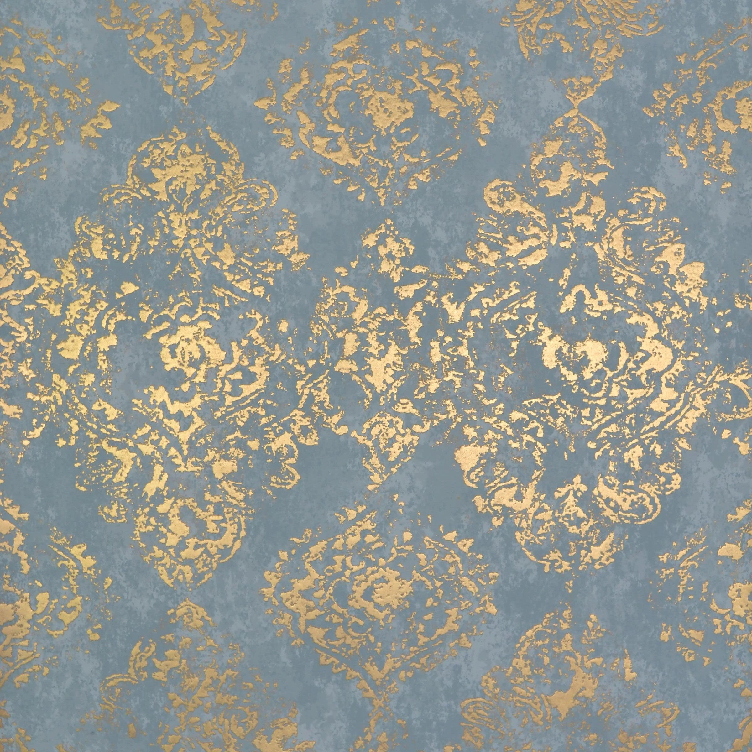Stargazer Wallpaper // Blue & Gold
