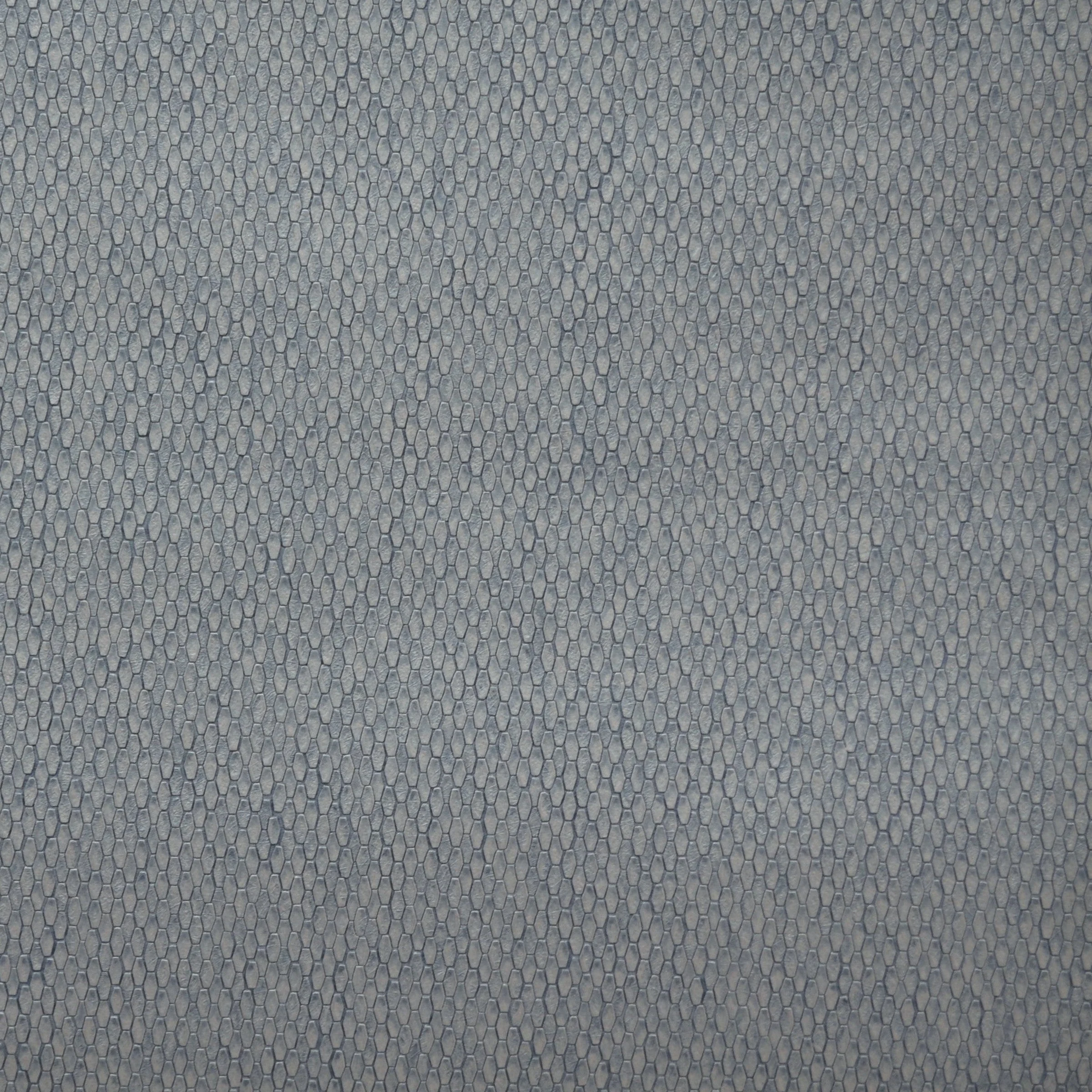 Stretched Hexagons Wallpaper // Blue