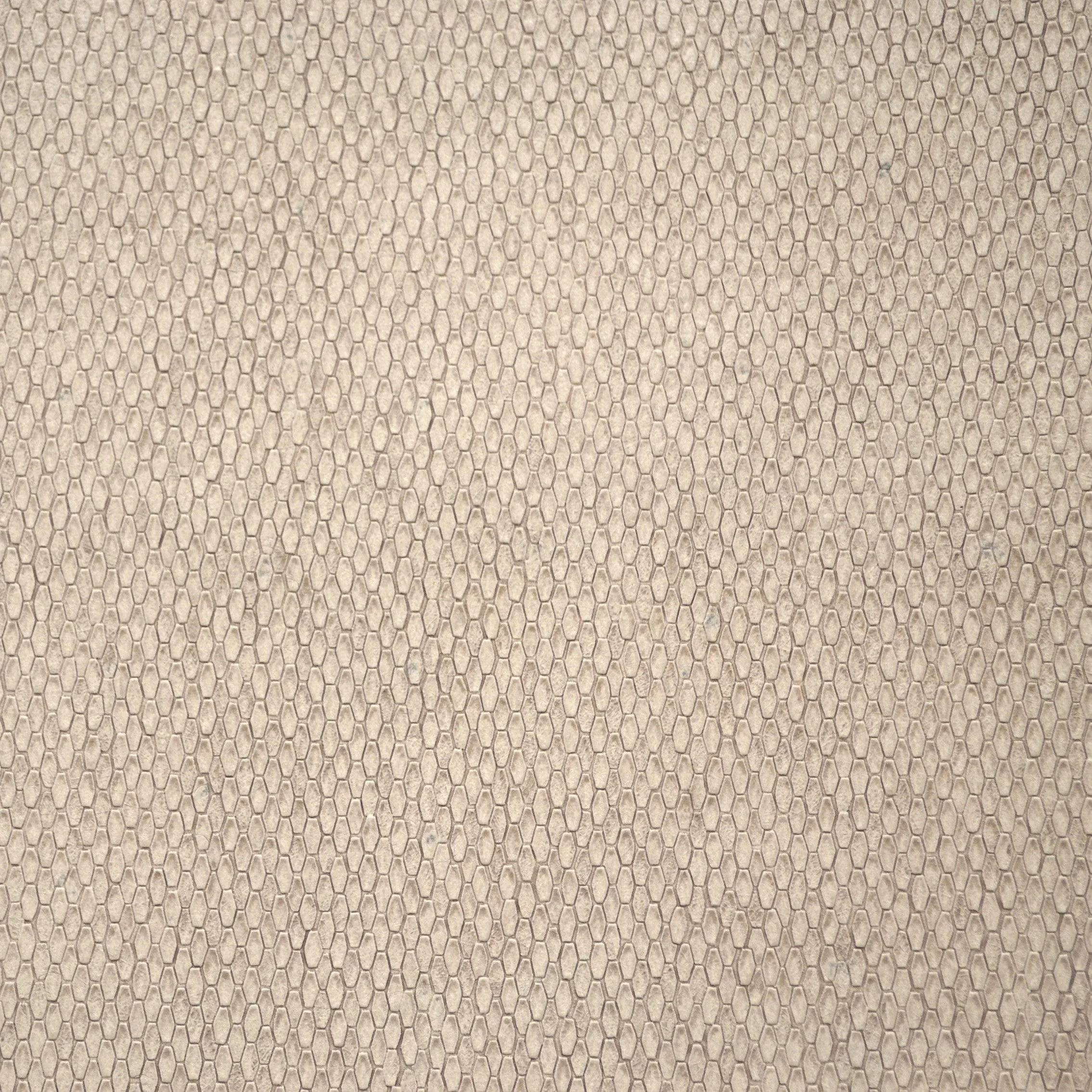 Stretched Hexagons Wallpaper // Taupe