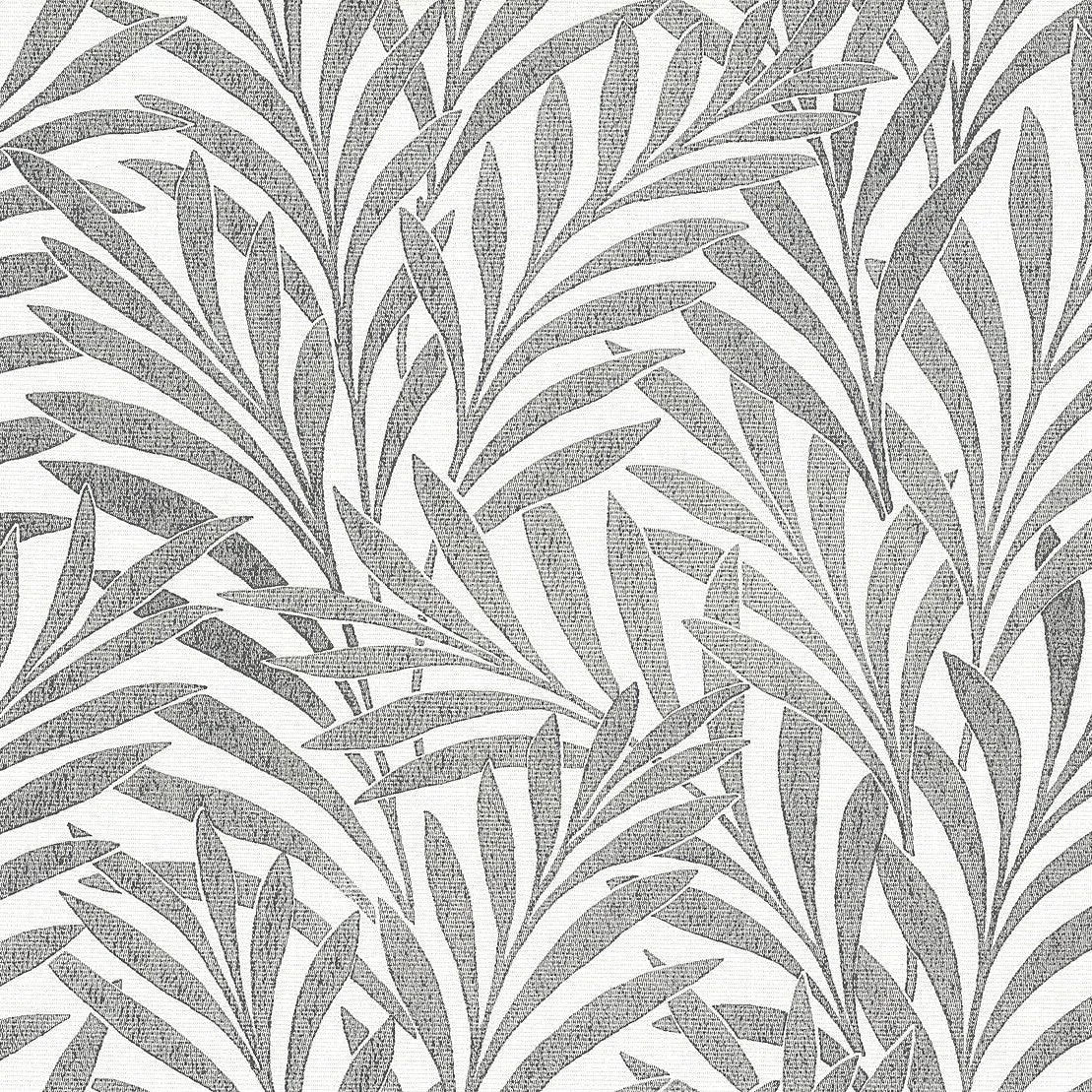 Tea Leaves Stripe Wallpaper // Cream & Black