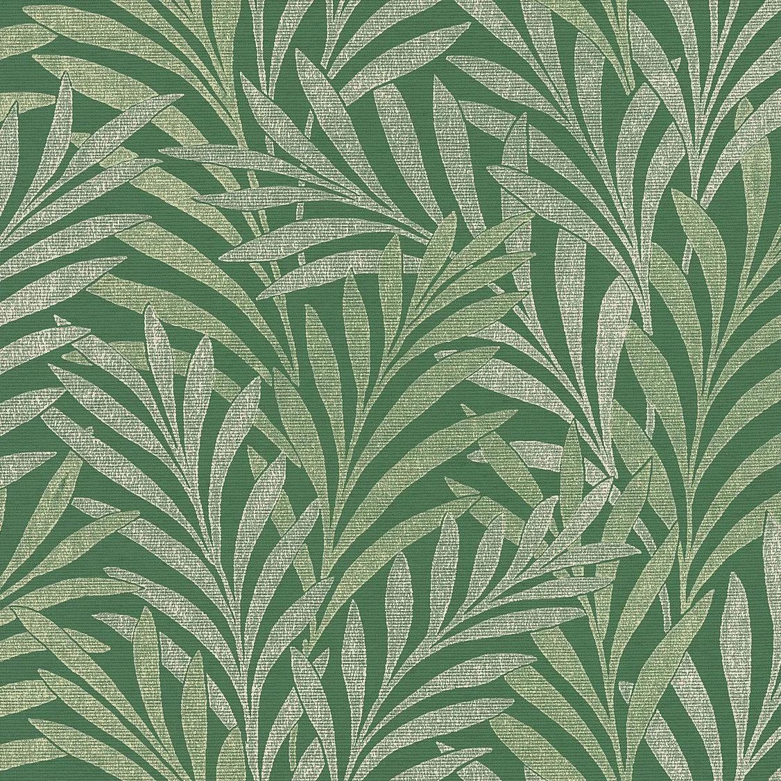 Tea Leaves Stripe Wallpaper // Green