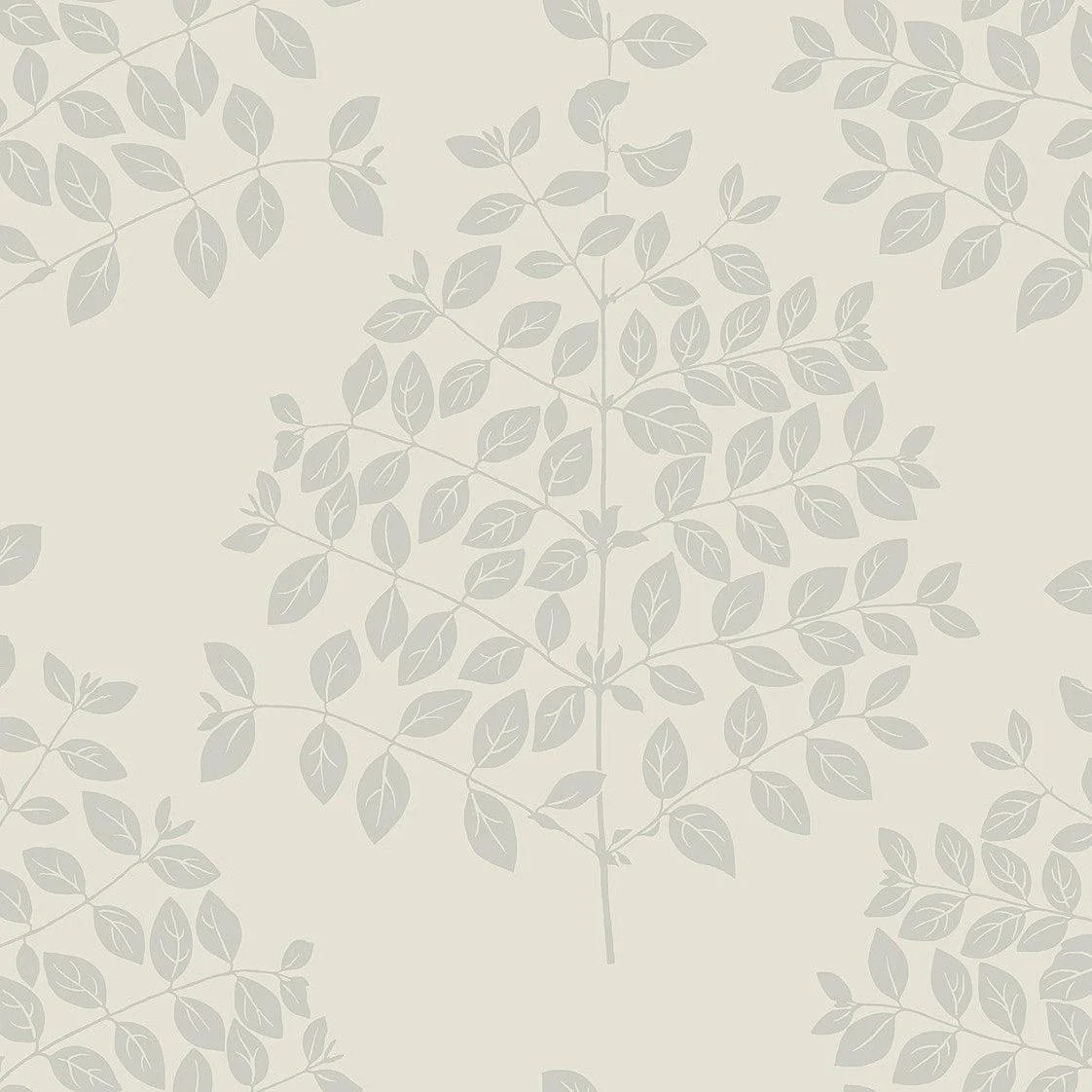 Tender Wallpaper // Cream & Silver