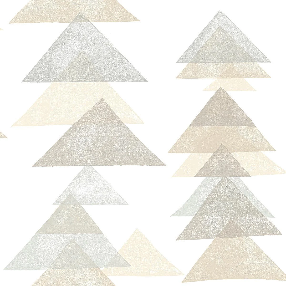 Triangles Peel & Stick Wallpaper // Neutral