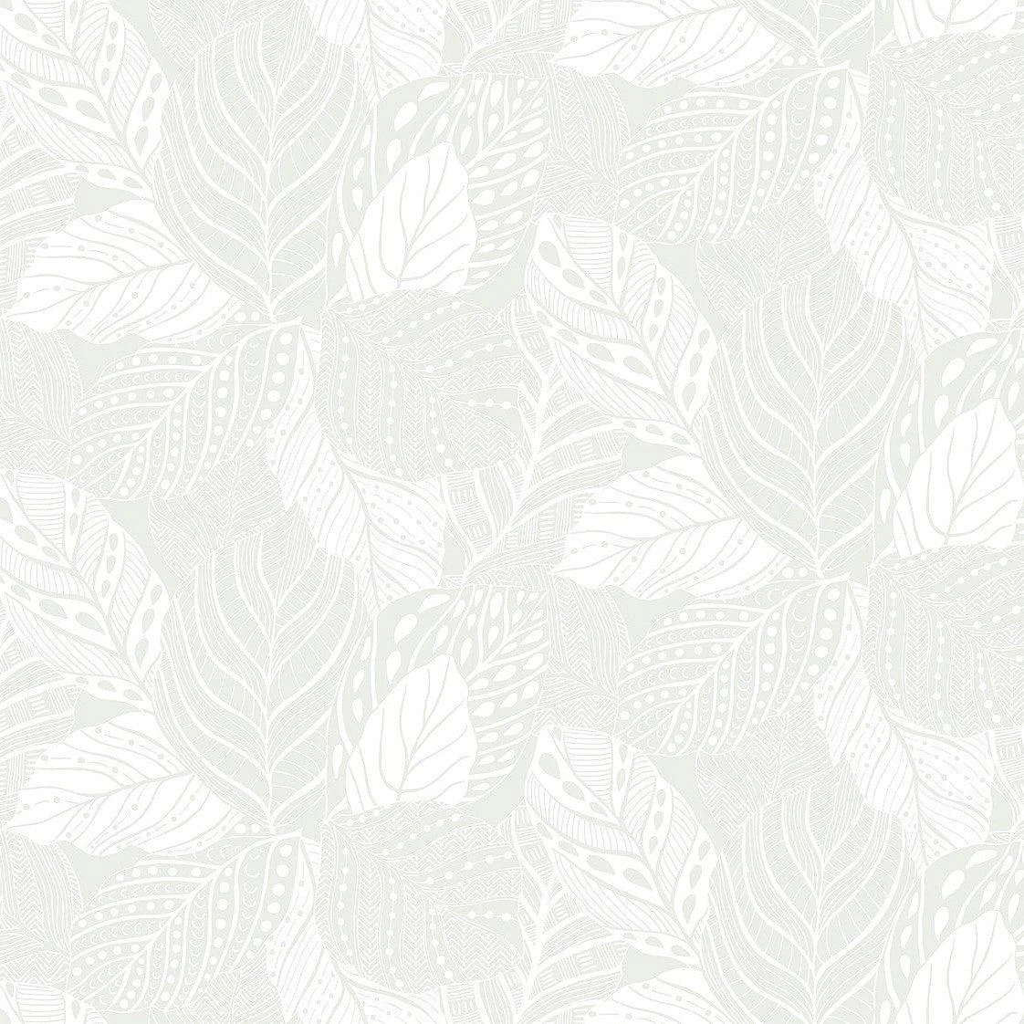 Vinca Wallpaper // Pearl