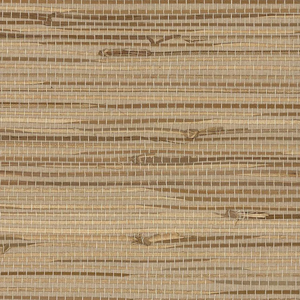 Wide Knotted Grass Wallpaper // Beige
