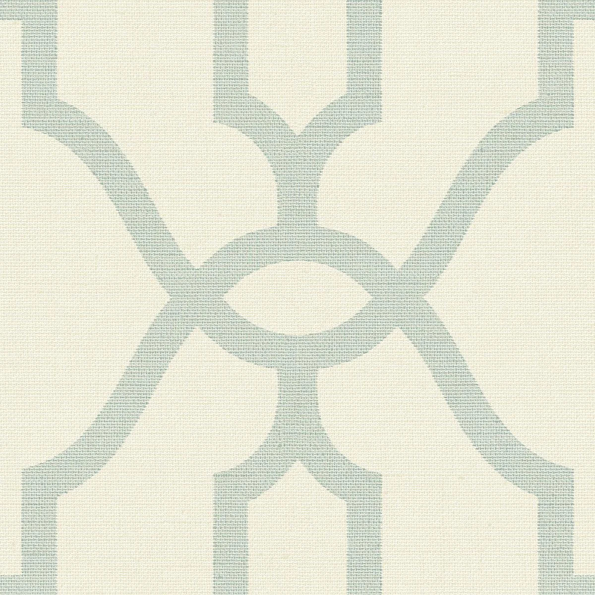 Woven Trellis Wallpaper // Eggshell