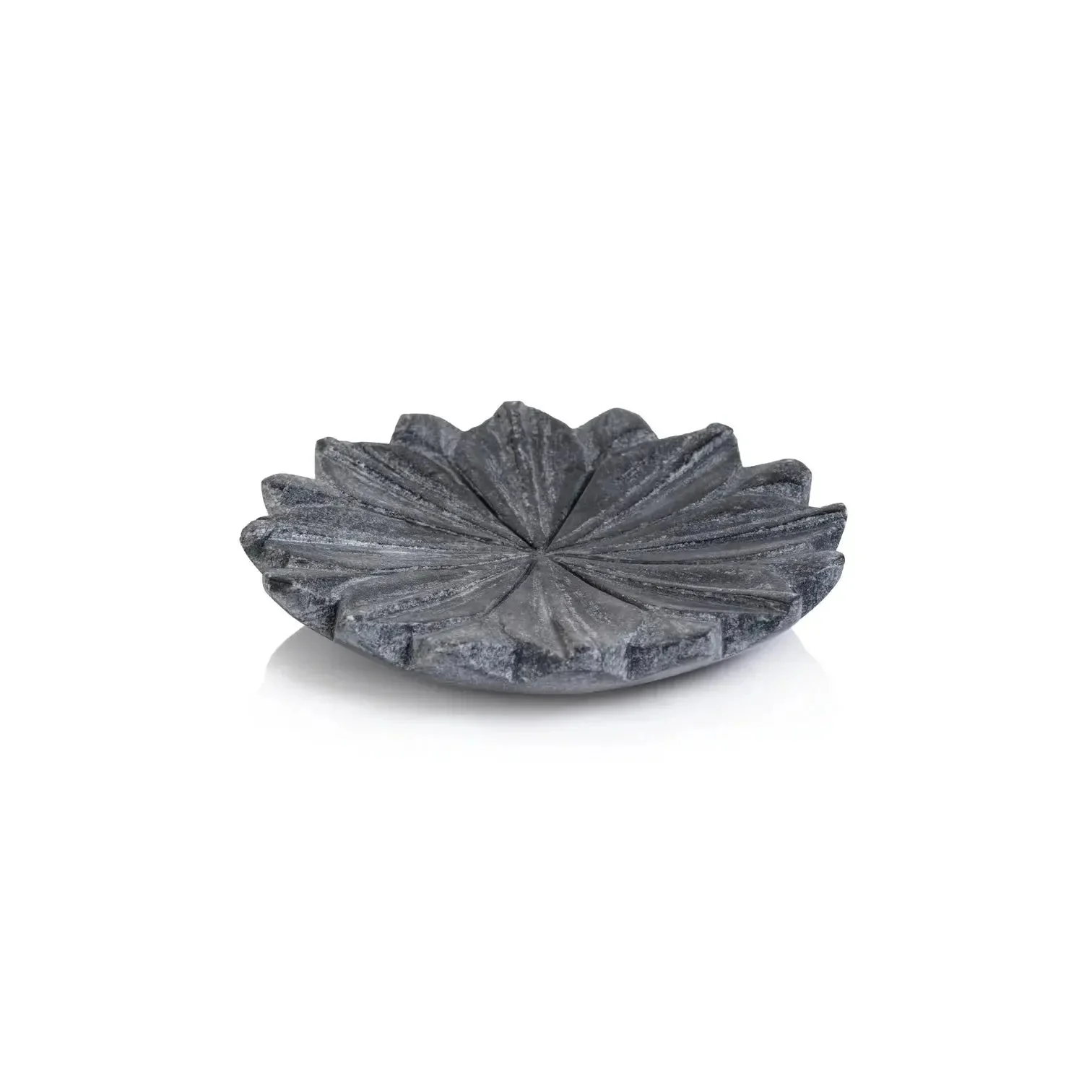 Lotus Marble Dish // Gray