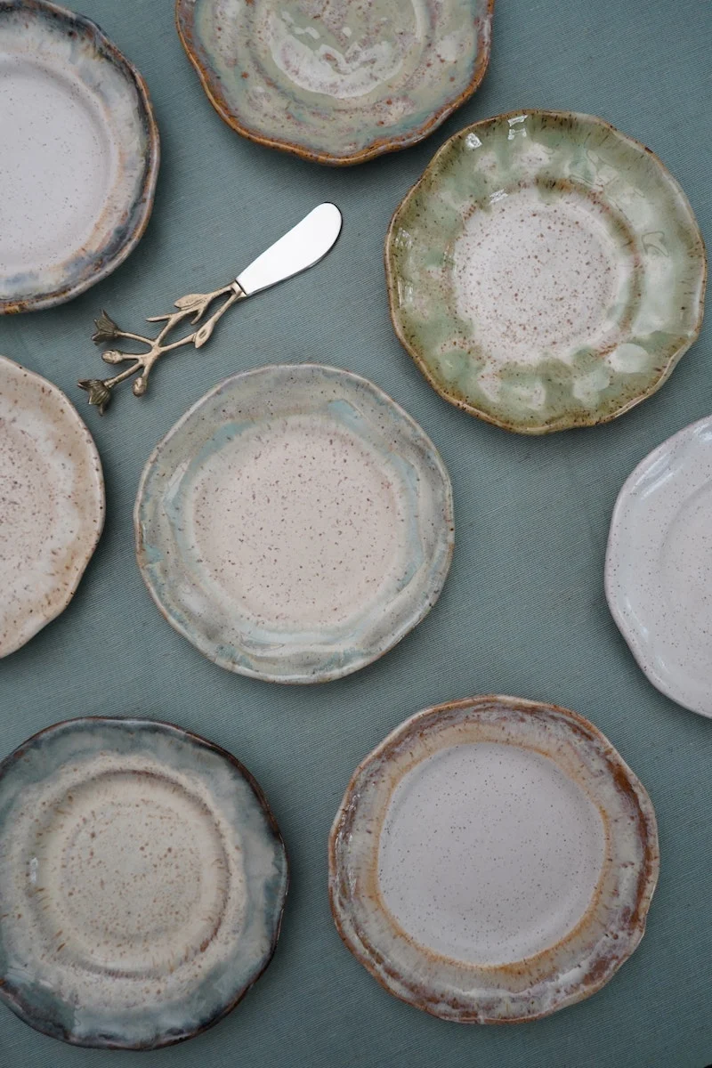 Etta B Rimmed Bread Plate