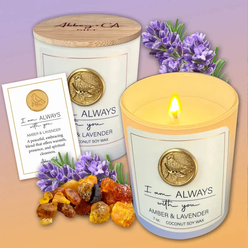 Always with You Amber & Lavendar