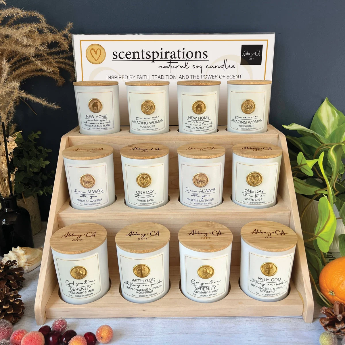 Scentspirations Candles Display Unit