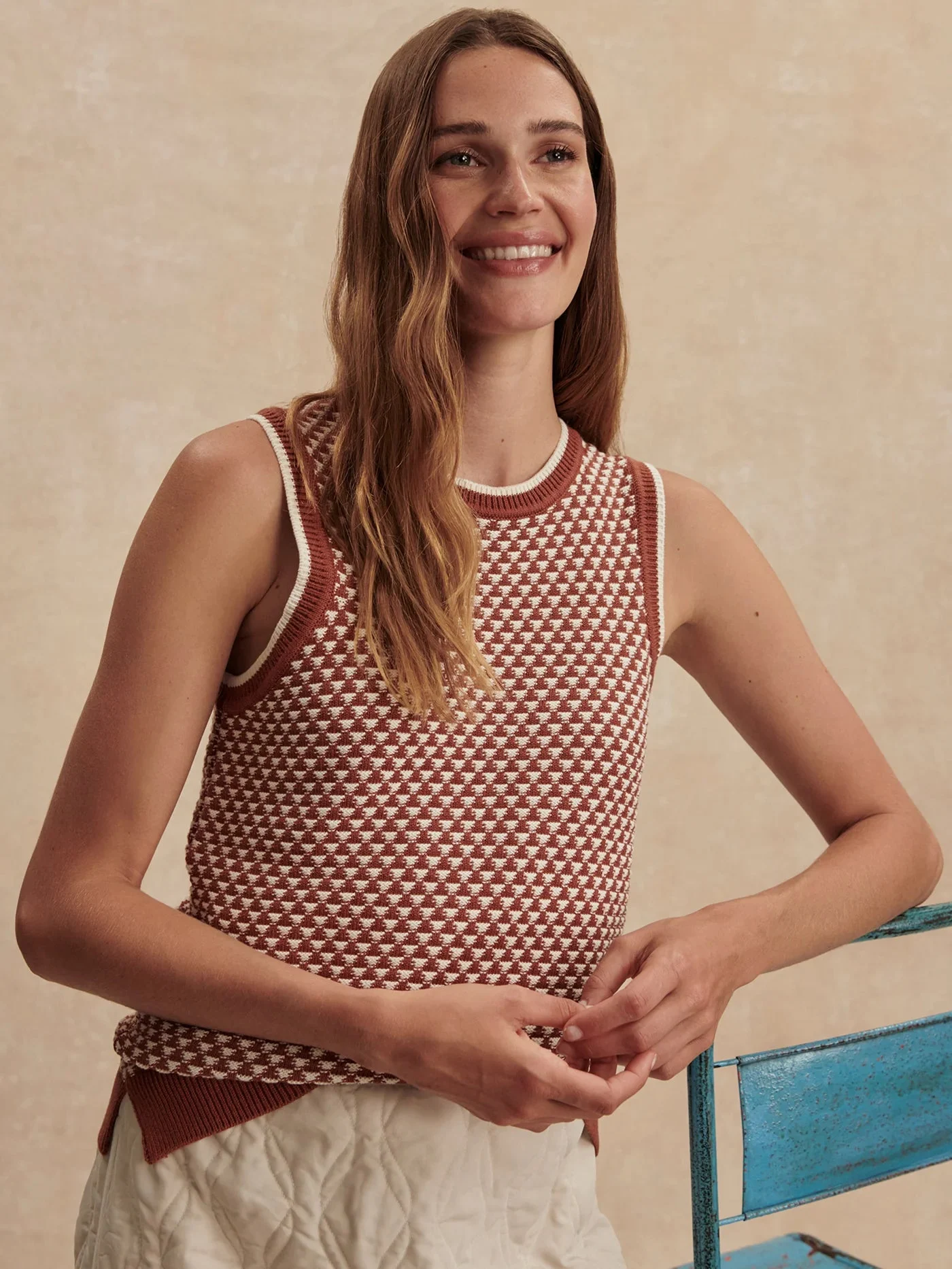 Varley Jenson Stitch Knit Tank
