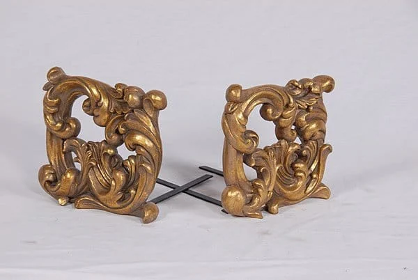 Acanthus Leaf Bookend - Set of 2
