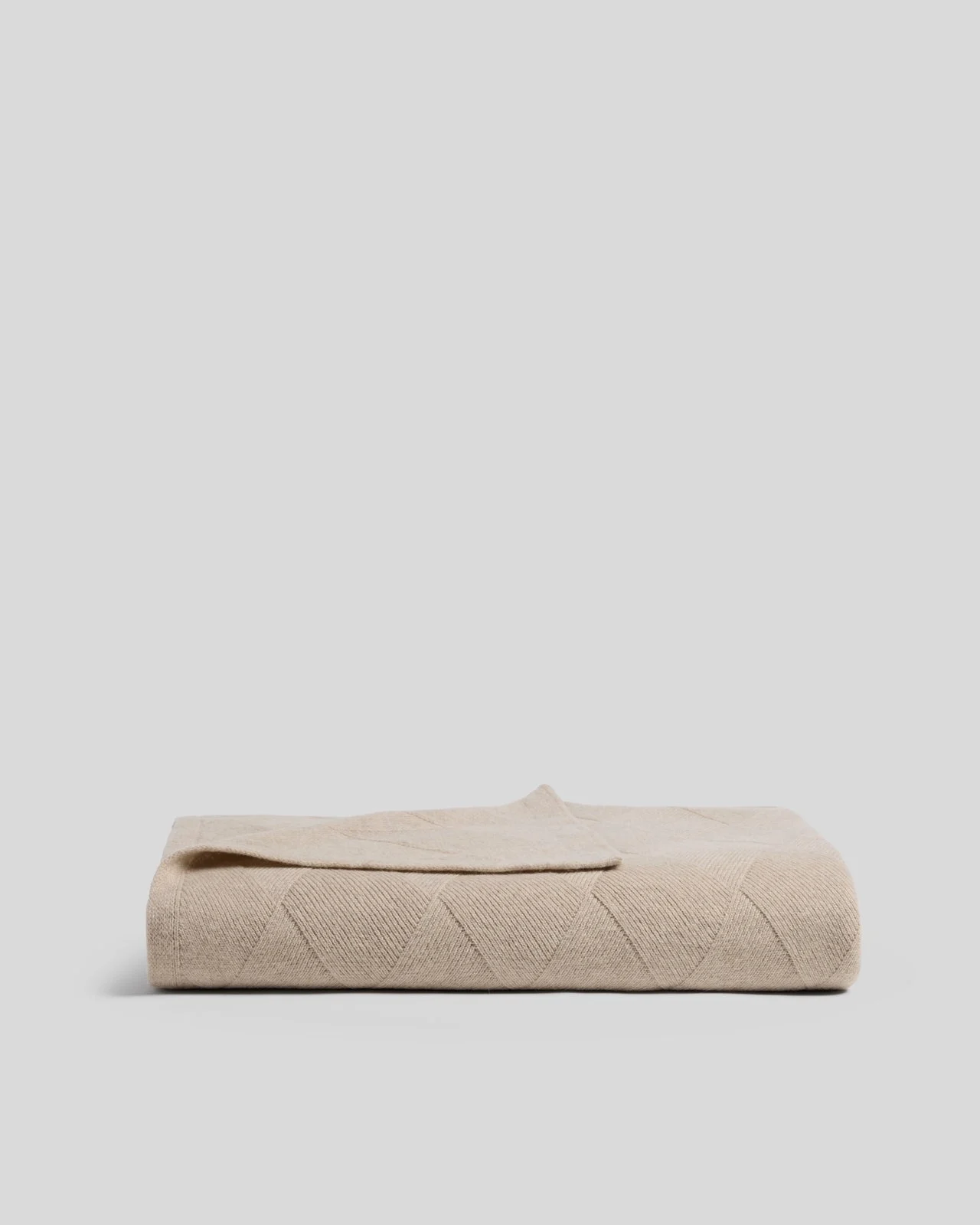 Basketweave Merino Throw