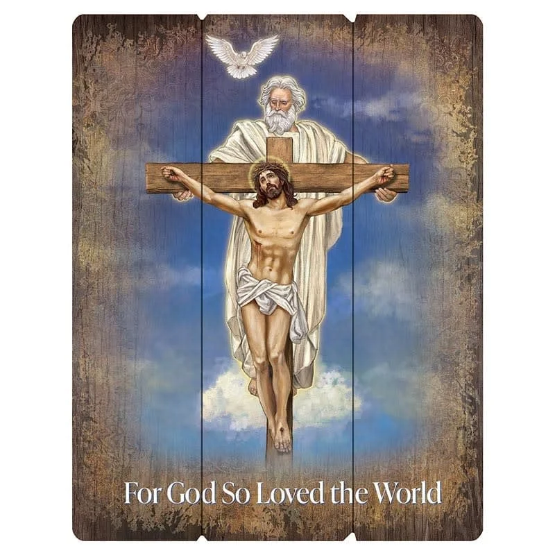 Trinity God Father Pallet Sign
