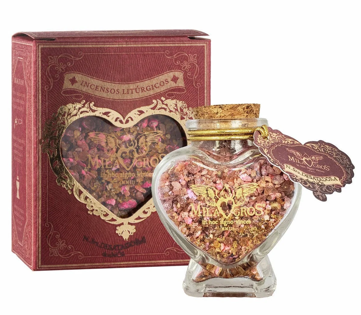Our Lady Untier of Knots Resin Incense — Rose and Franciscan Incense: 1.7oz