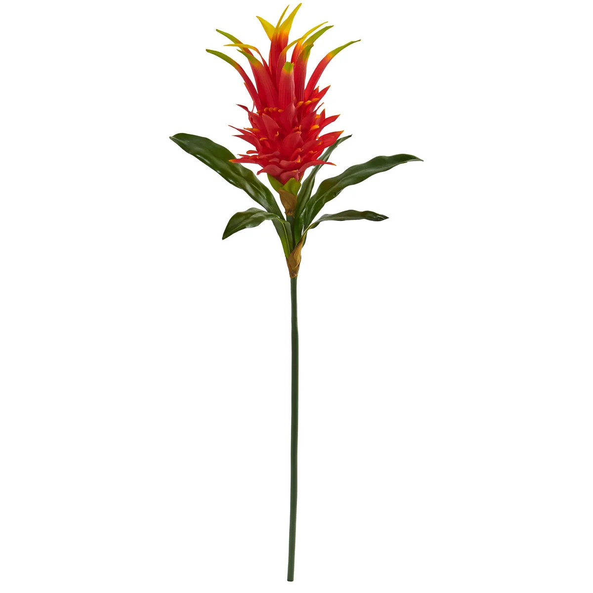 Nearly Natural 2267-S6 38" Artificial Orange Dragon Fruit Flower Stem Flower, Set of 6